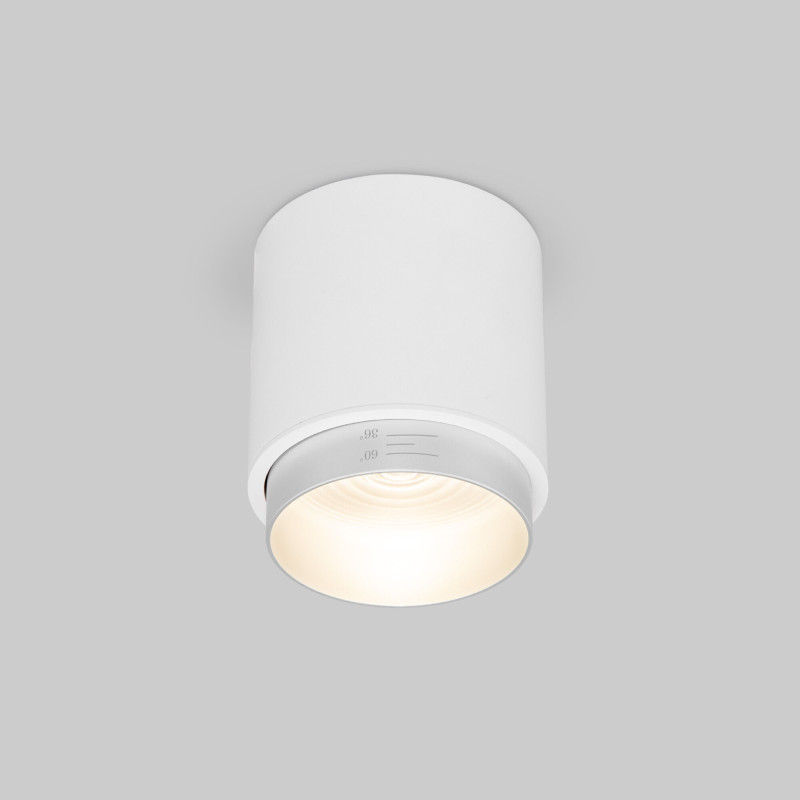 Накладной светильник Elektrostandard Cors 10W (25032/LED) белый/серебро