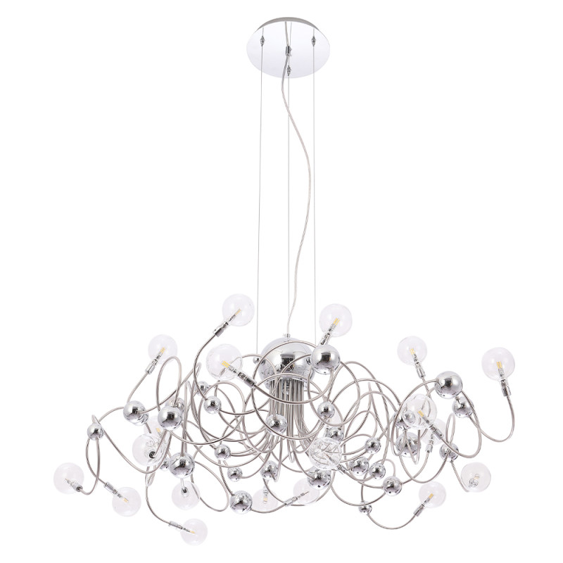 Подвесная люстра Crystal Lux MEDUSA SP20 CHROME