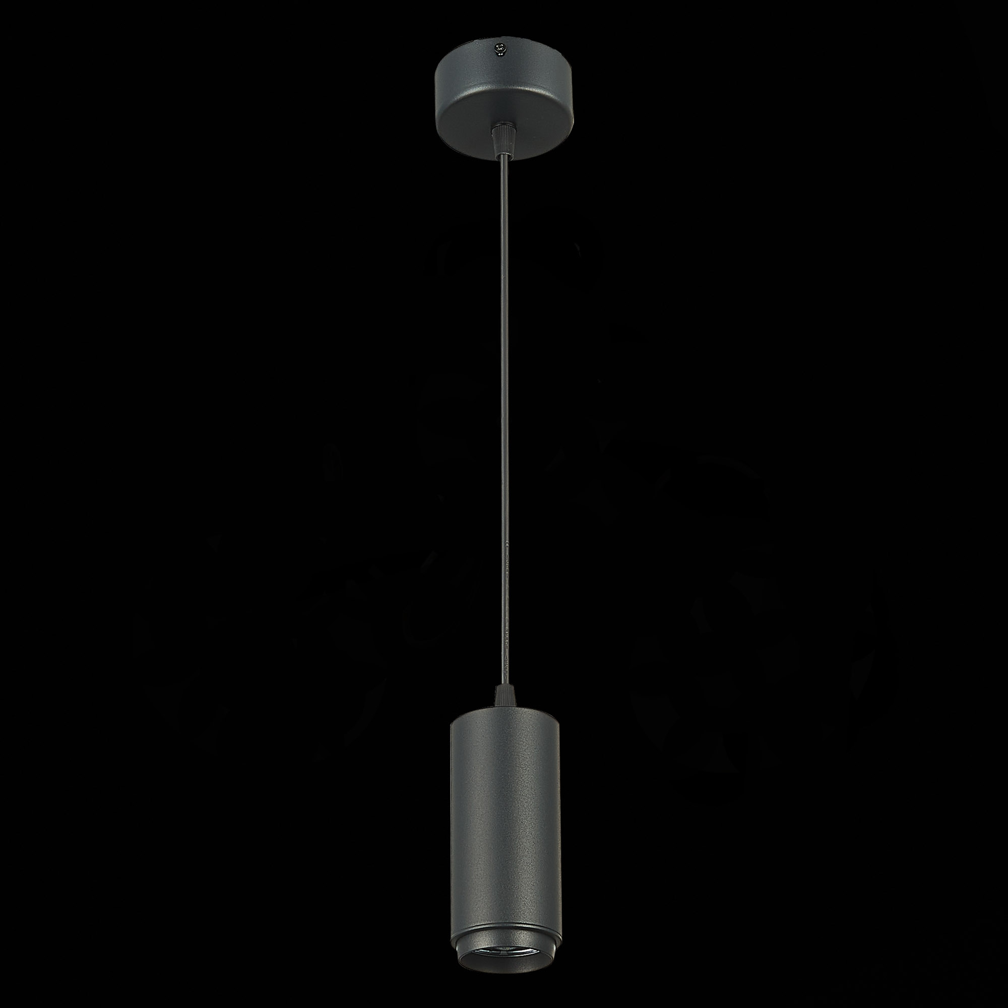 ST600.433.10 Светильник подвесной Zoom Черный LED 1*10W 3000K 1 000Lm Ra>80 15-60° IP20 D59xH130 170 Подвесные светильники