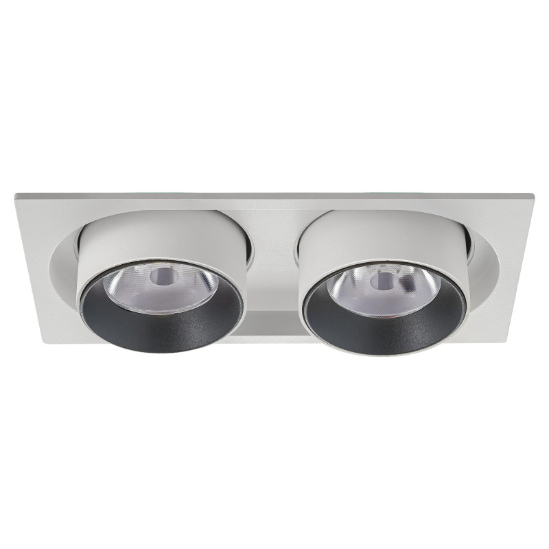 Спот AM Group AM334-2 WH+BK