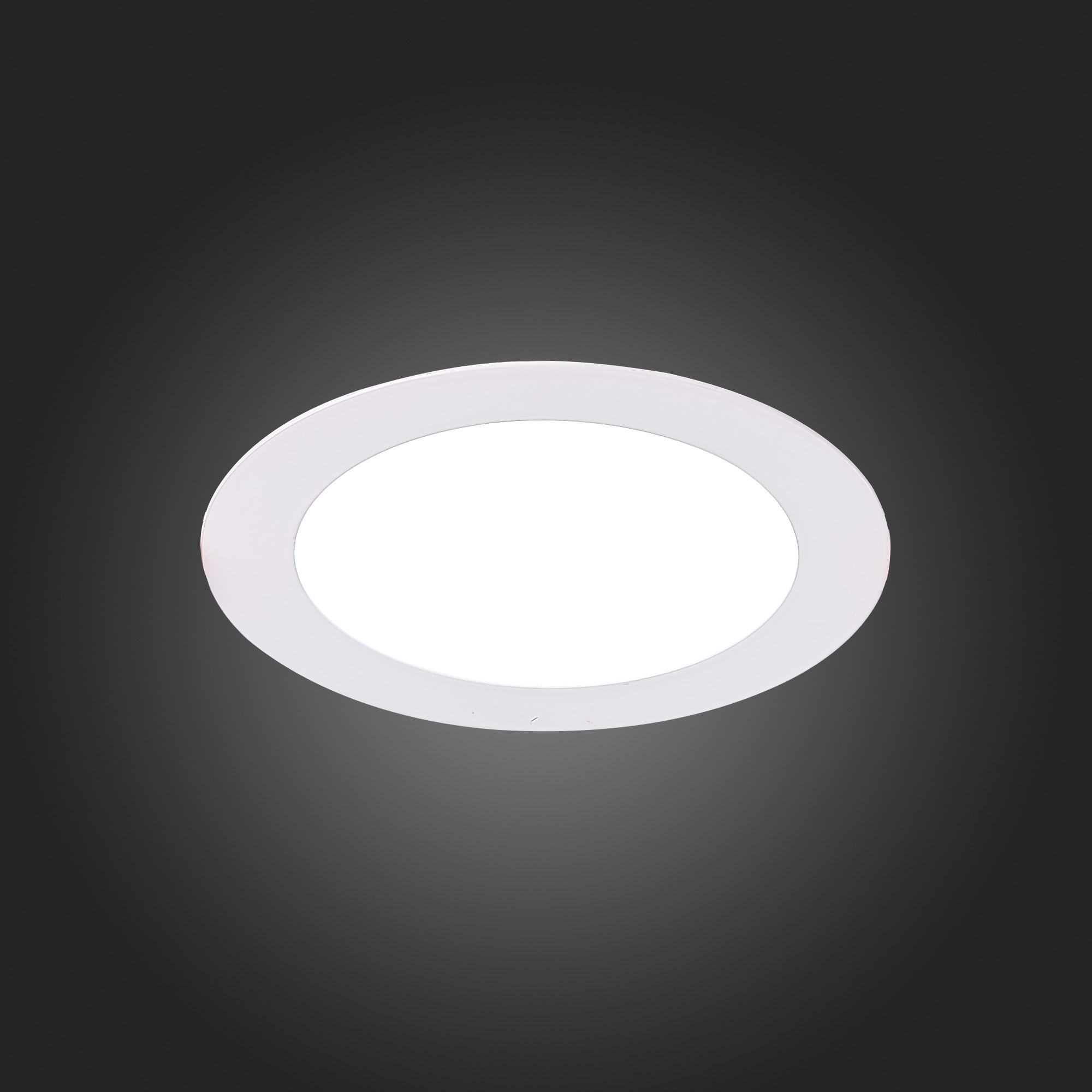 ST210.538.08 Св-к встр. Белый LED 1*8W 3000K 640Lm Ra80 110° IP20 D120xH30 220-240V Встраиваемые светильники