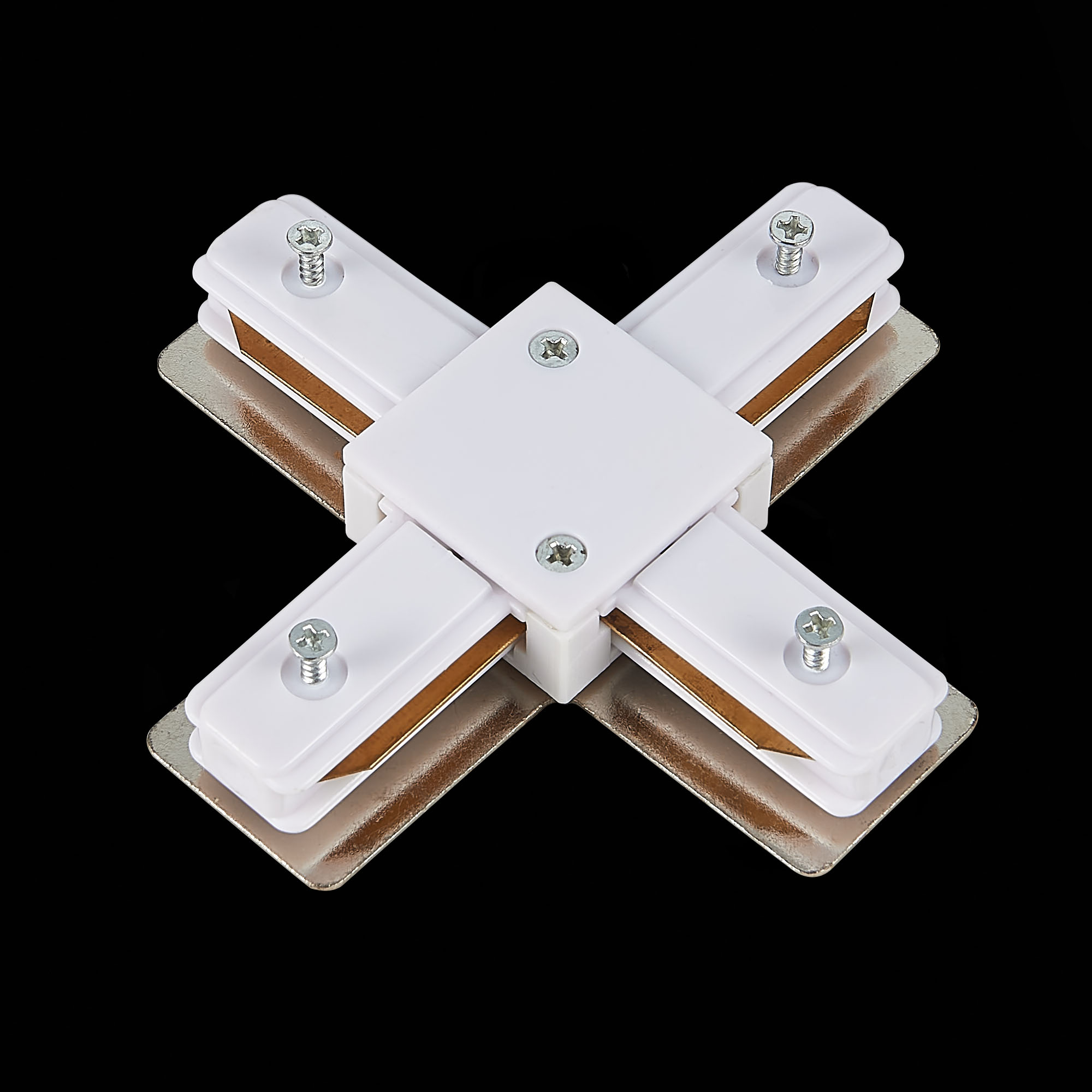 ST002.549.00 Коннектор X-образный ST-Luce Белый BASE