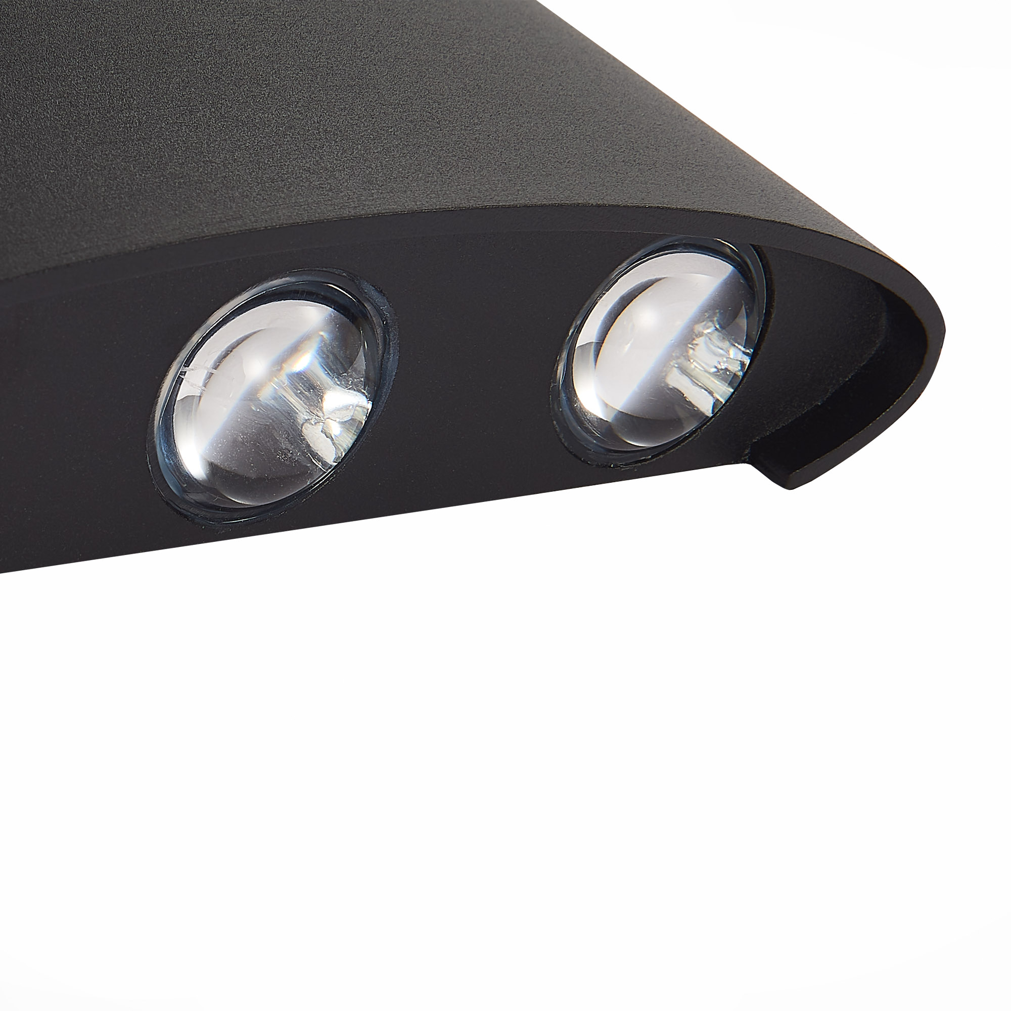 SL089.401.06 Светильник уличный настенный ST-Luce Черный кварцевый LED 6*1W 4000K BISELLO