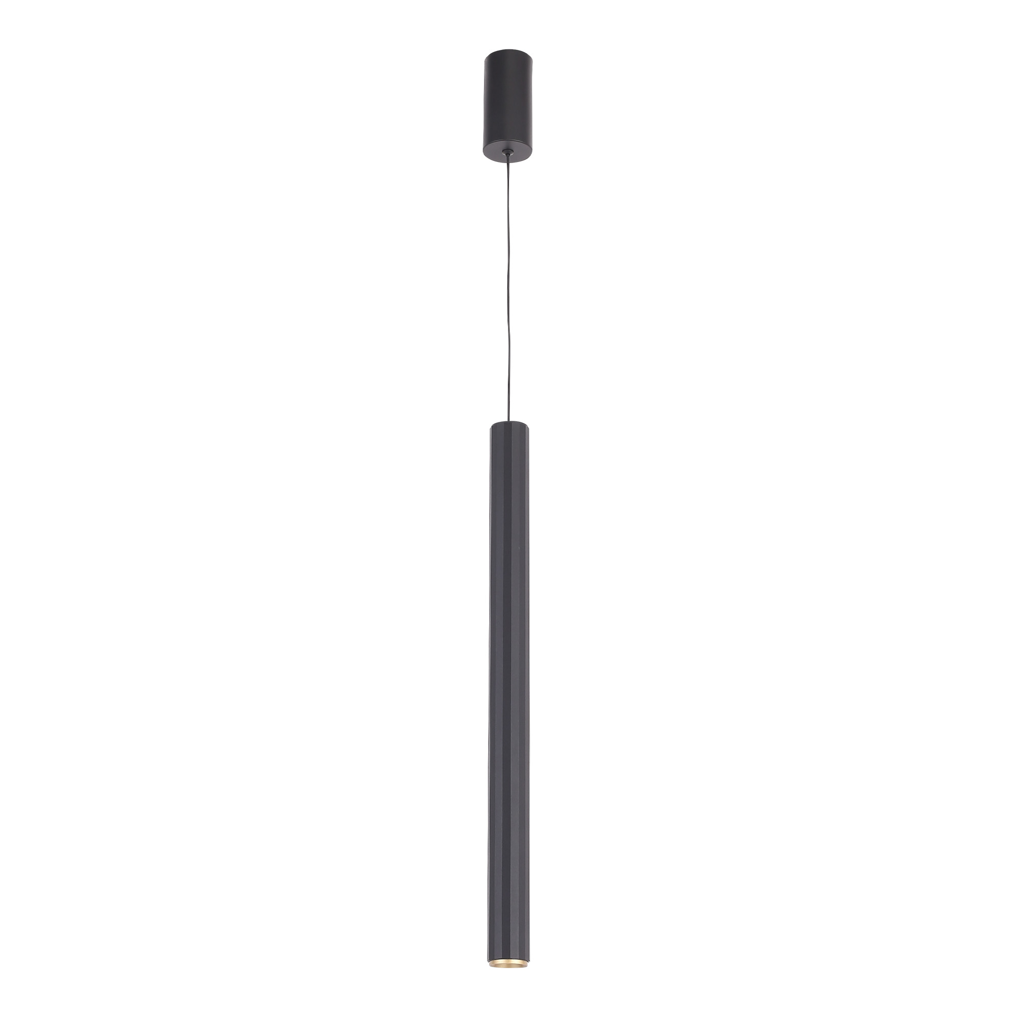 SL6210.403.01 Светильник подвесной ST-Luce Черный/Черный, Золотистый LED 1*7W 3000K LILT