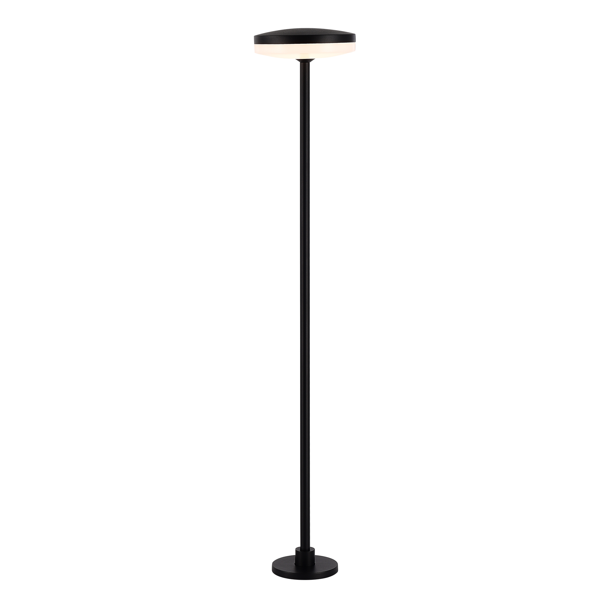 SL9524.405.01 Светильник уличный наземный ST-Luce черный LED 1*12W 2700K GLIMER