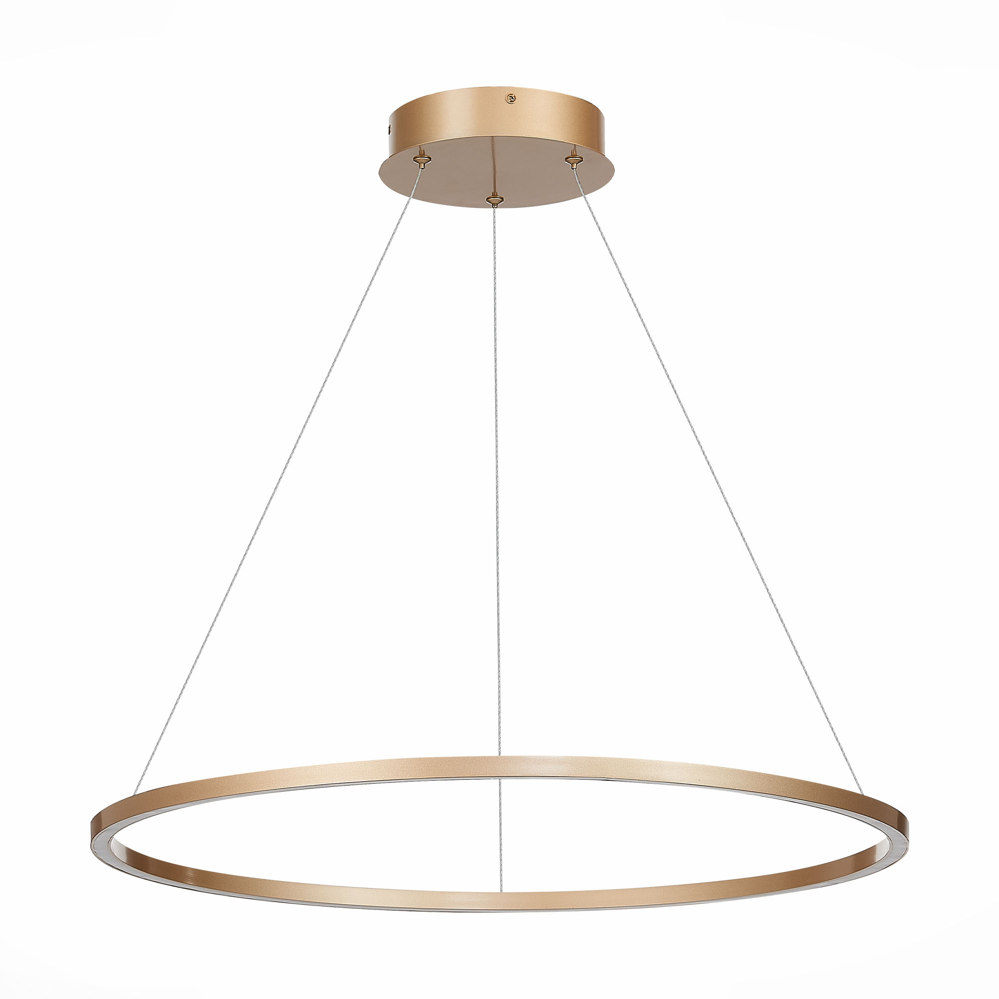 ST605.243.34 Светильник подвесной ST-Luce Золотистый/Белый LED 1*34W 4000K Подвесные светильники