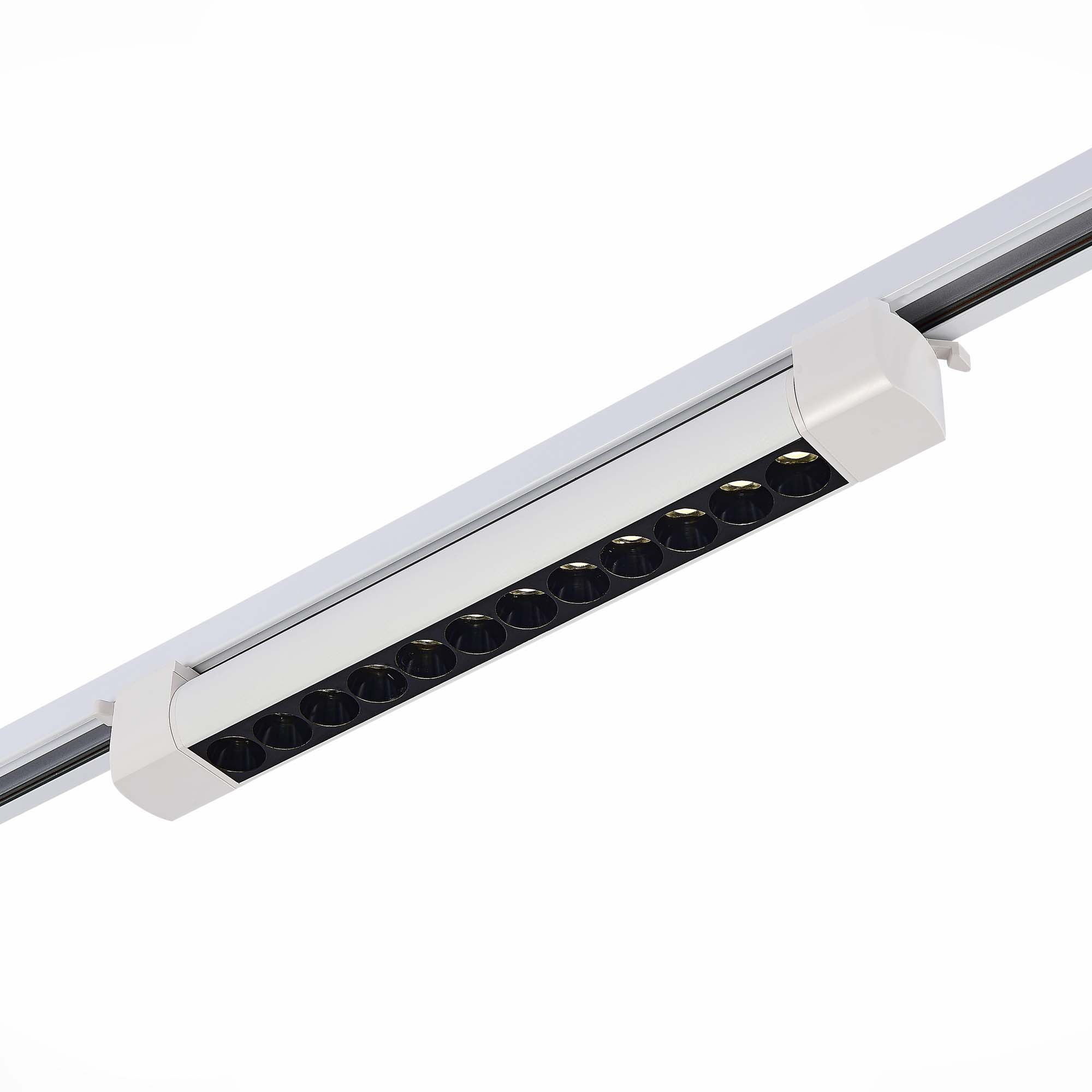 ST367.546.20 Св-к трек. Белый LED 1*20W 4000K 1 750Lm Ra>90 36° IP20 L387xW49xH54 170-240V BASE
