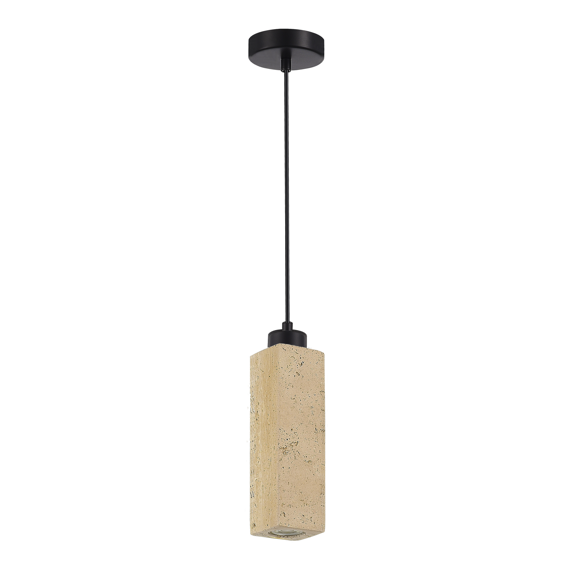 SL1194.413.01 Светильник подвесной ST-Luce Черный/Бежевый GU10 1*5W 4000K EARTHY