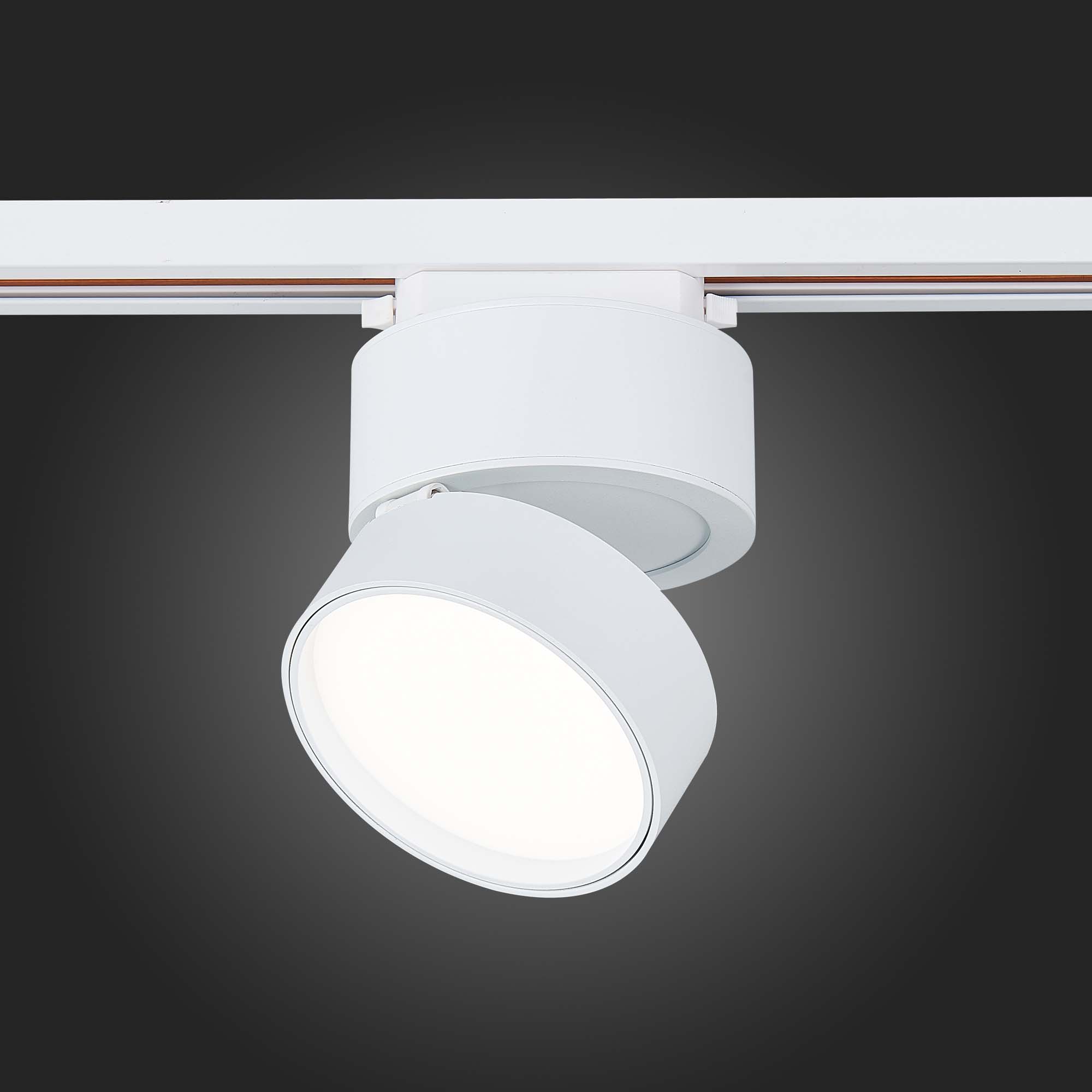 ST651.546.14 Св-к трек. Белый LED 1*14W 4000K 1 100Lm Ra>90 120° IP20 D104xH128 170-240VV BASE