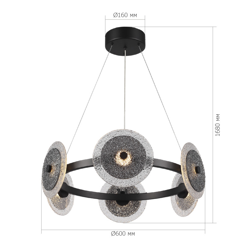 Подвесная люстра ST-Luce SL6142.433.01