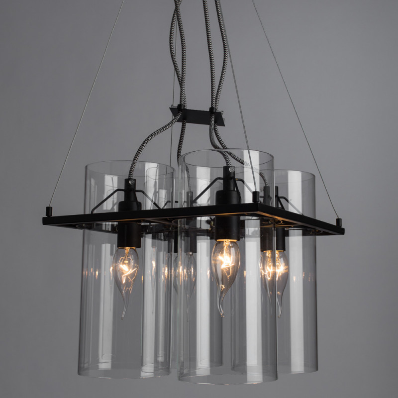Подвесная люстра ARTE Lamp A8586SP-4BK
