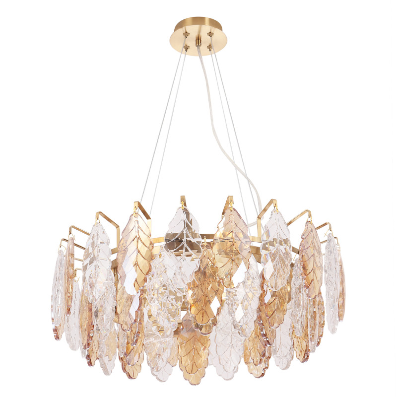 Подвесная люстра Crystal Lux TREVI SP6 BRASS
