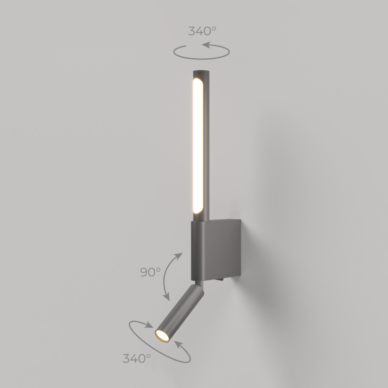 Спот Elektrostandard Sarca LED графит (40111/LED)