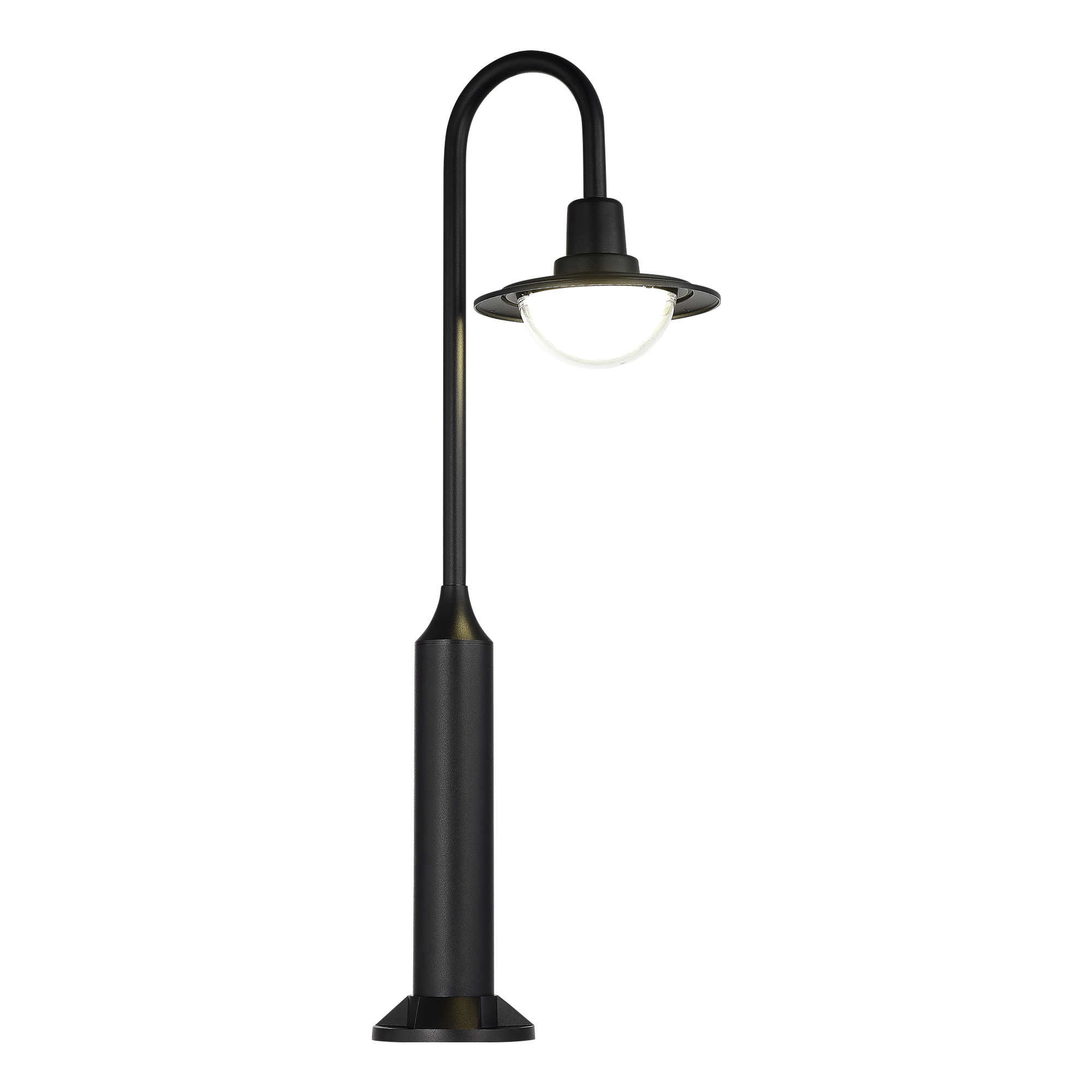 SL9512.405.01 Светильник уличный напольный ST-Luce черный/Прозрачный LED 1*10W 4000K PROCHE