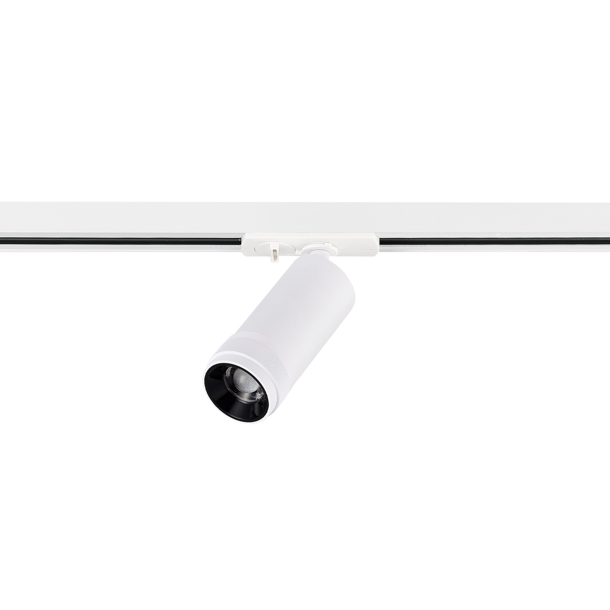 ST385.536.10 Св-к трек. Zoom Белый LED 1*10W 3000K 900Lm Ra 10-55° IP20 D55xH125 220V BASE