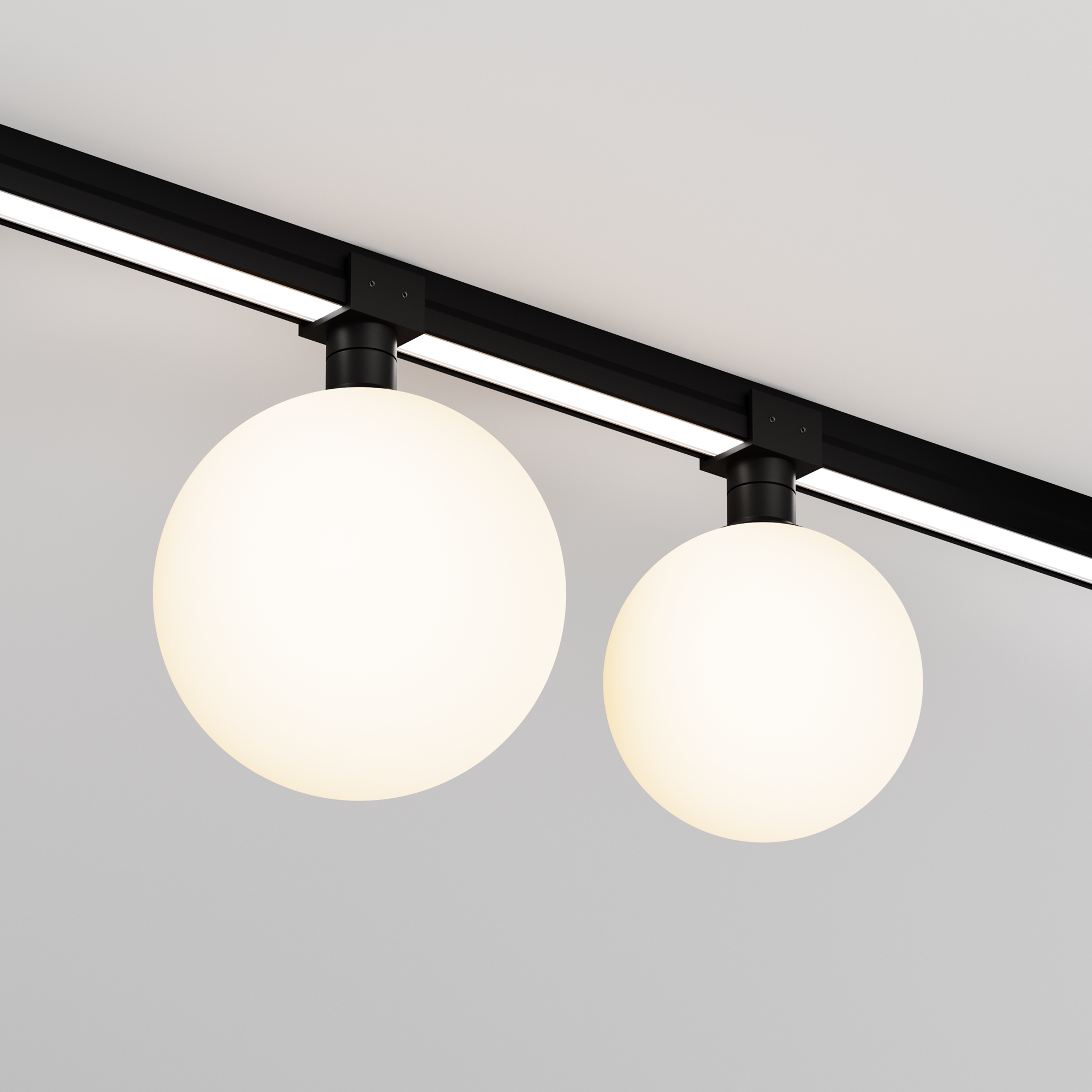 Уличный трековый светильник Outdoor O-TR01-1-S-9WB3K
