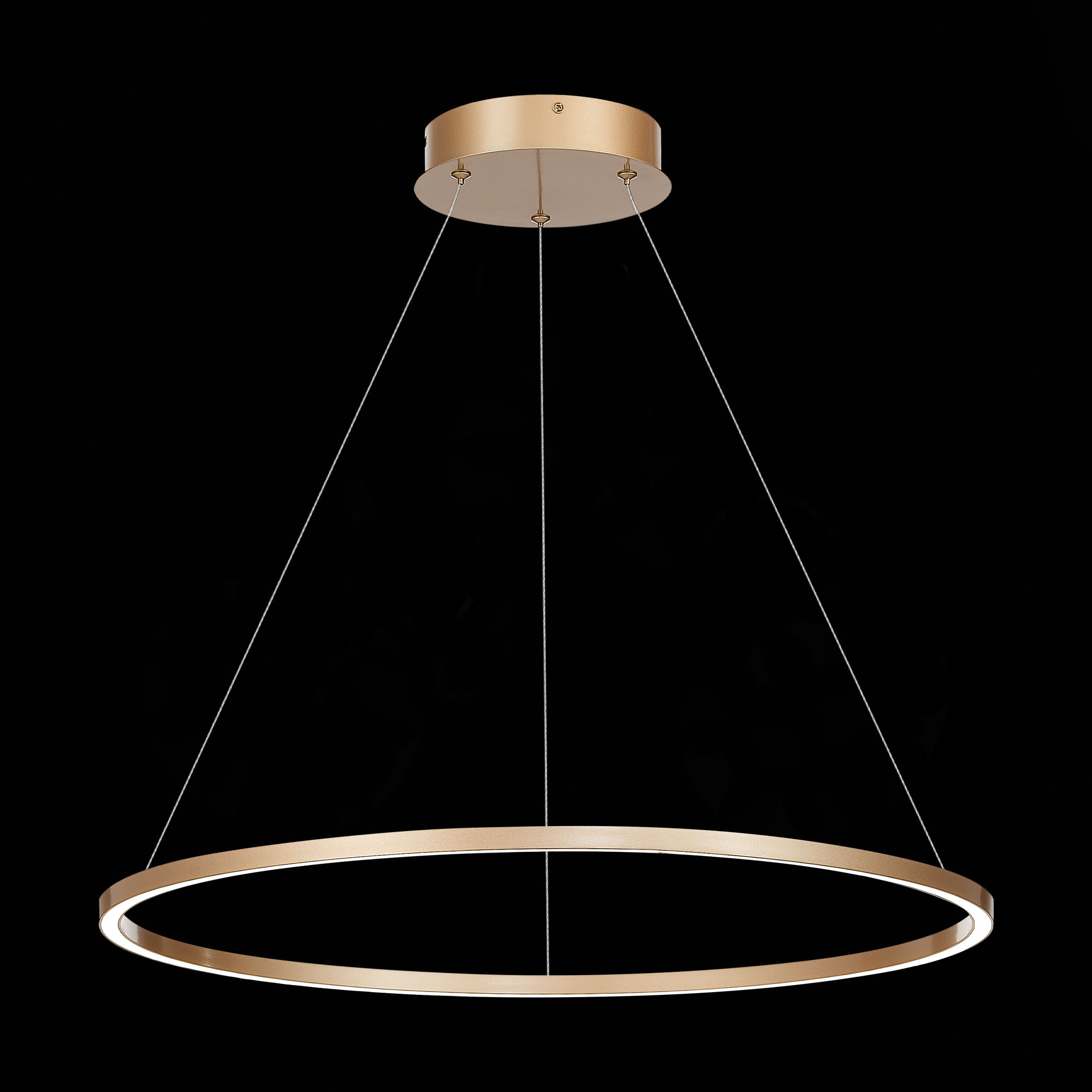 ST605.243.34 Светильник подвесной ST-Luce Золотистый/Белый LED 1*34W 4000K Подвесные светильники