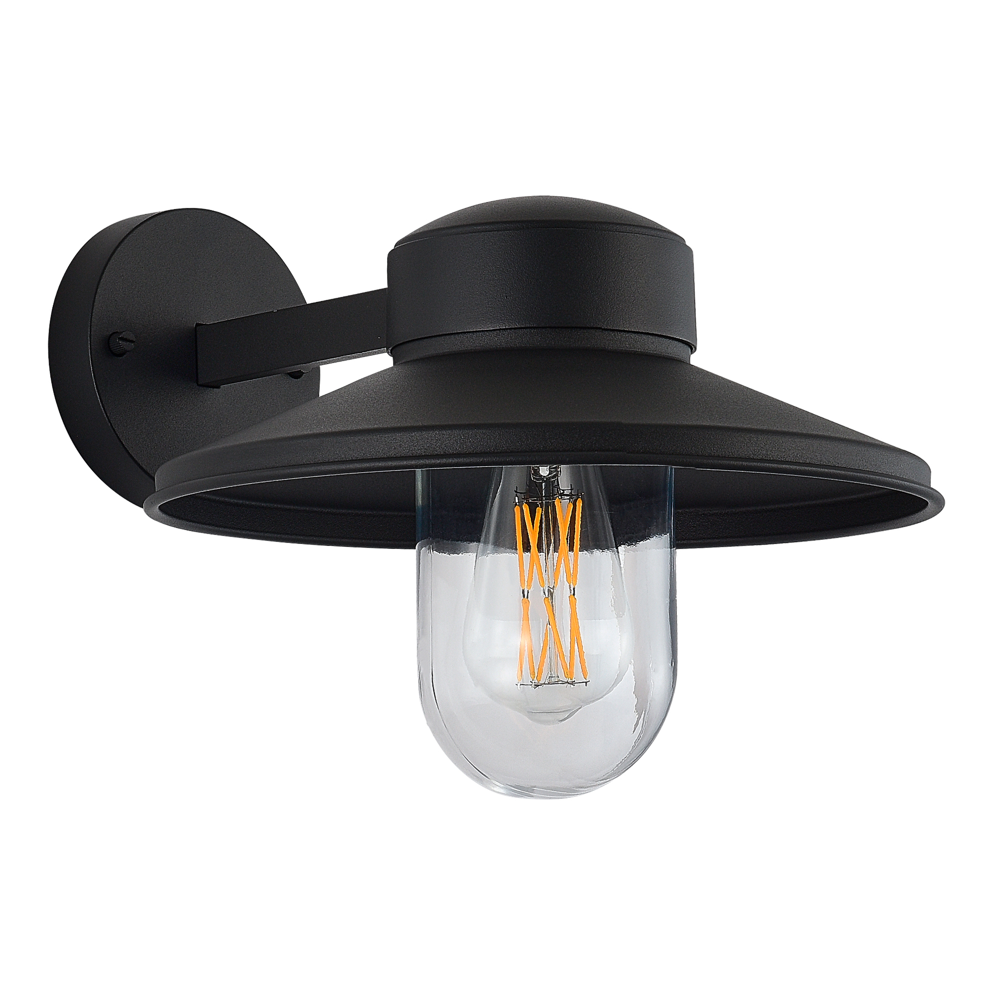 SL9542.701.01 Светильник уличный настенный ST-Luce темно-серый E27 1*60W BASKO