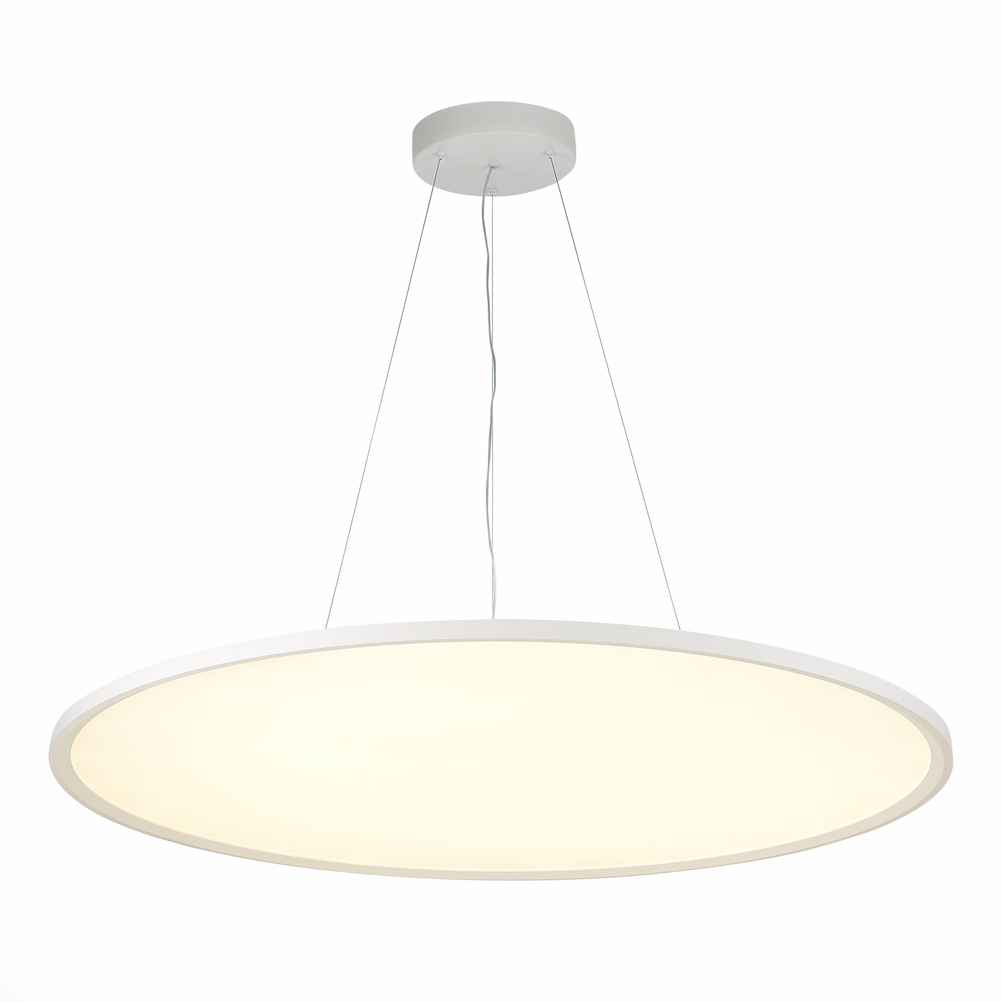 ST602.543.96 Светильник подвесной Белый LED 1*96W 4000K 8 640Lm Ra>80 120 IP20 D1 000xH35 185-265V Подвесные светильники