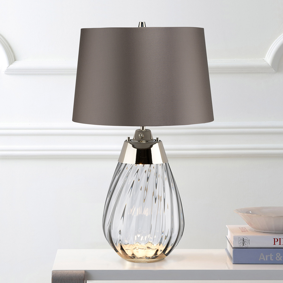 Настольная лампа Elstead Lighting, Арт. LENA-TL-S-SMOKE