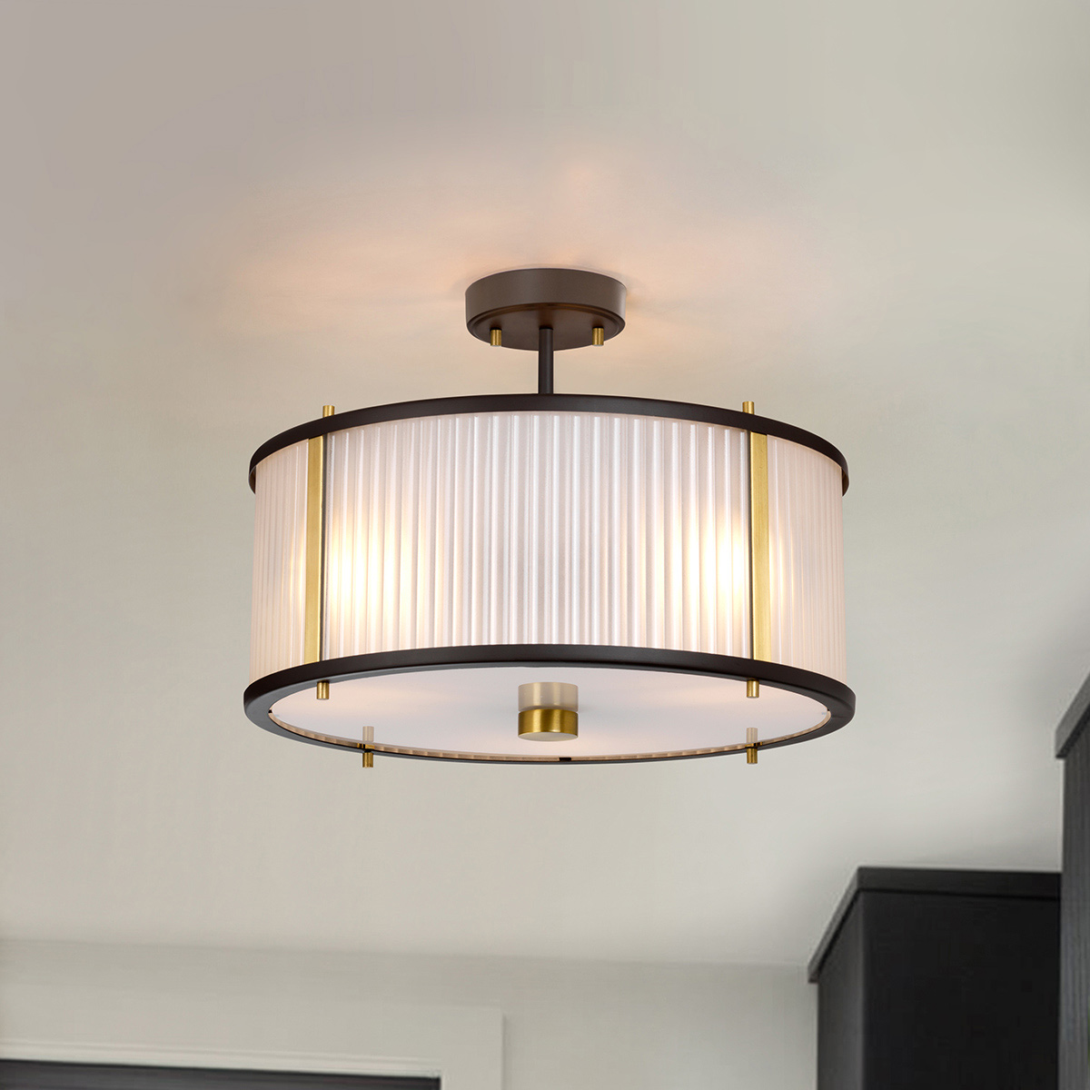 Подвесной светильник Elstead Lighting, Арт. DL-CORONA-3P-BAB