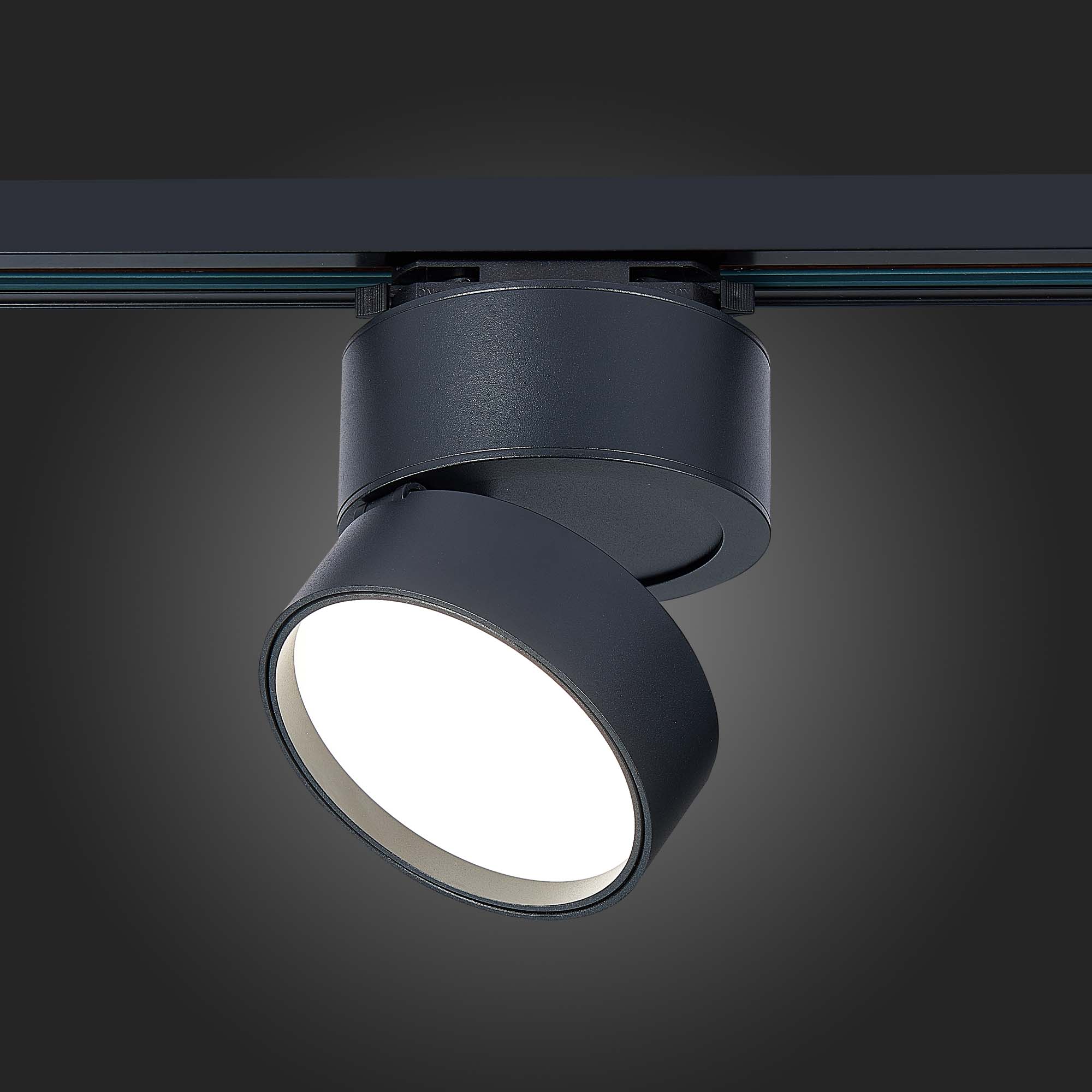 ST651.446.14 Св-к трек. Черный LED 1*14W 4000K 1 100Lm Ra>90 120° IP20 D104xH128 170-240VV BASE