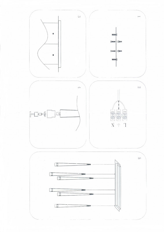 Подвесная люстра Lightstar 807064