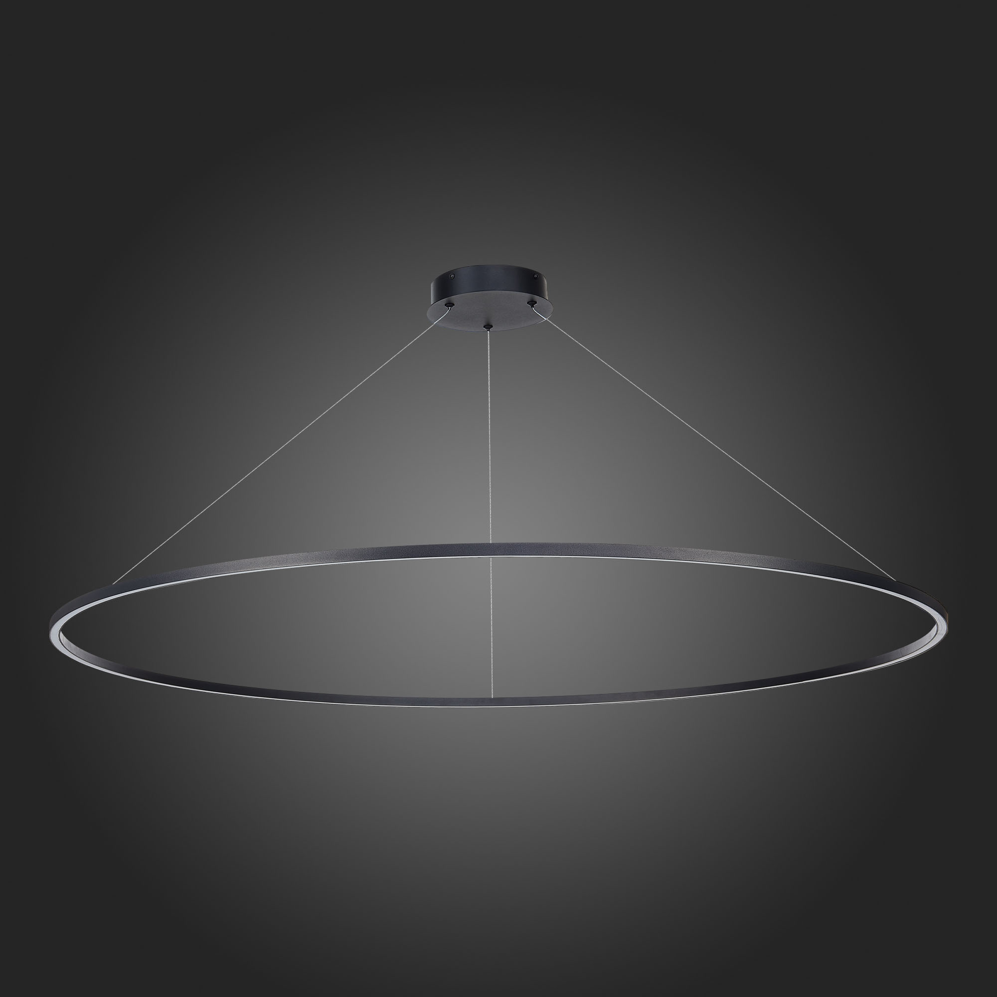 ST605.403.72 Cветильник подвесной SMART ST-Luce Черный/Белый LED 1*72W 2800-6500K AURA