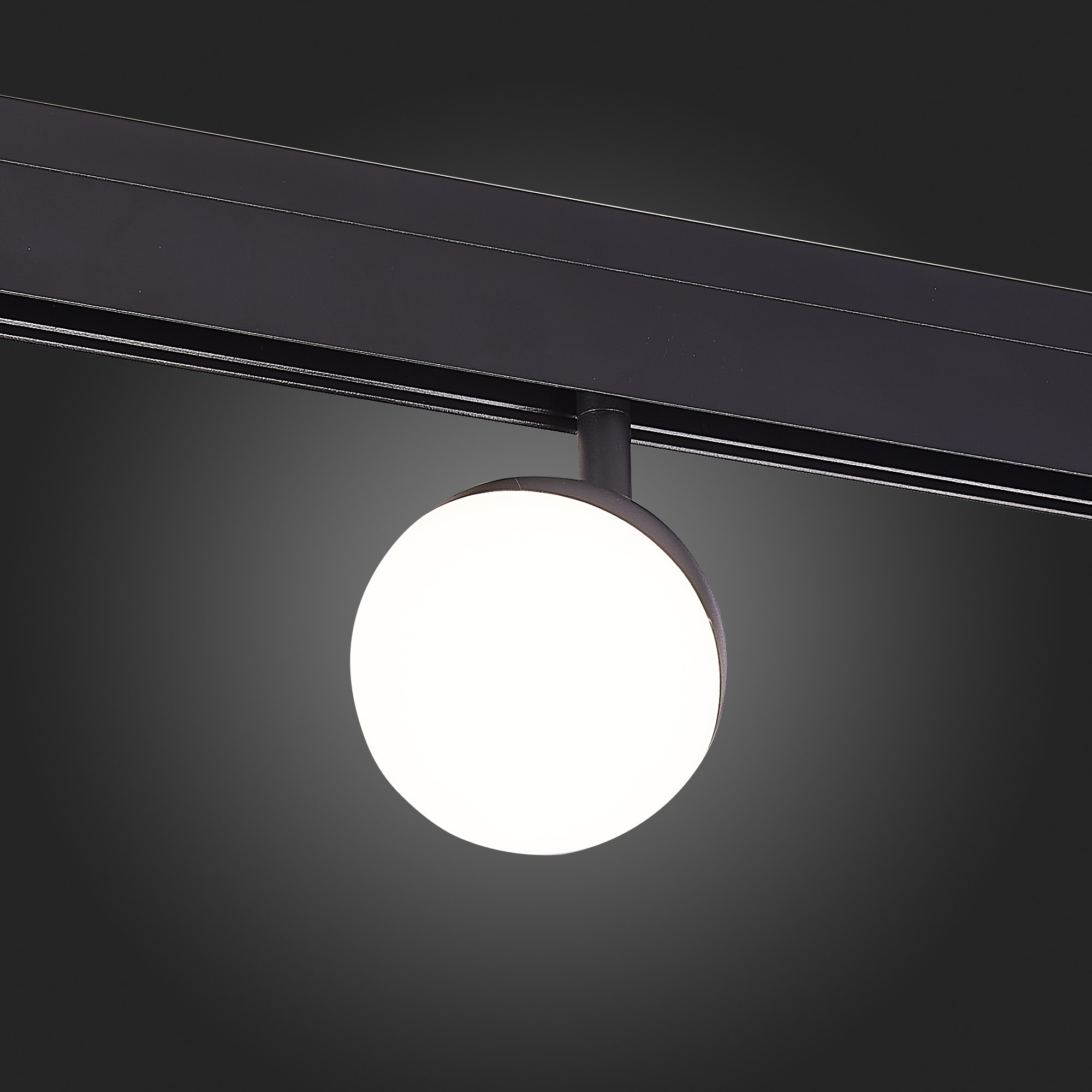 ST358.436.07 Магнитный трековый светильник Черный LED 1*7W 3000K 520Lm Ra>80 120° IP20 L120xW90xH192 SKYLINE 48