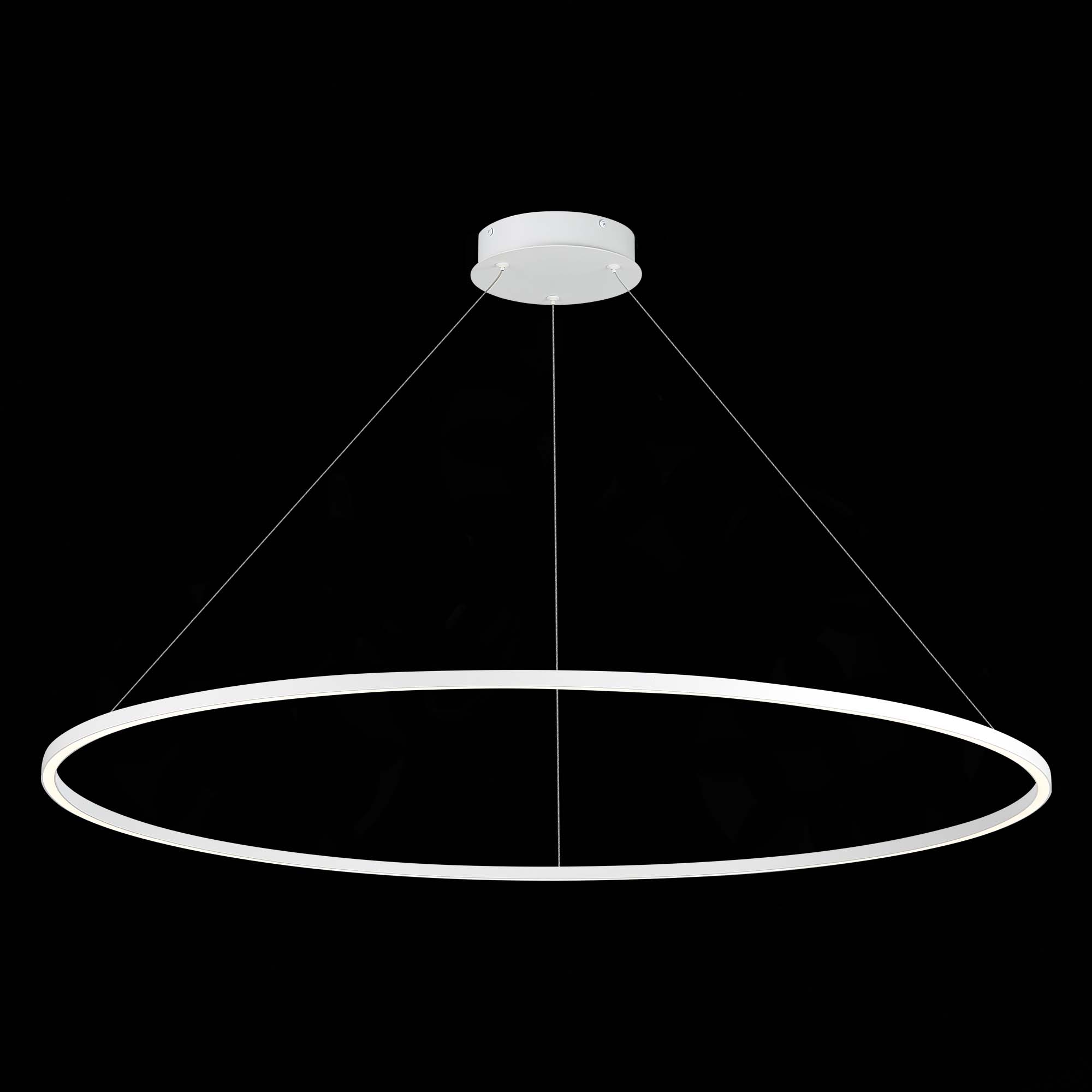 ST605.503.57 Cветильник подвесной SMART ST-Luce Белый/Белый LED 1*57W 2800-6500K AURA