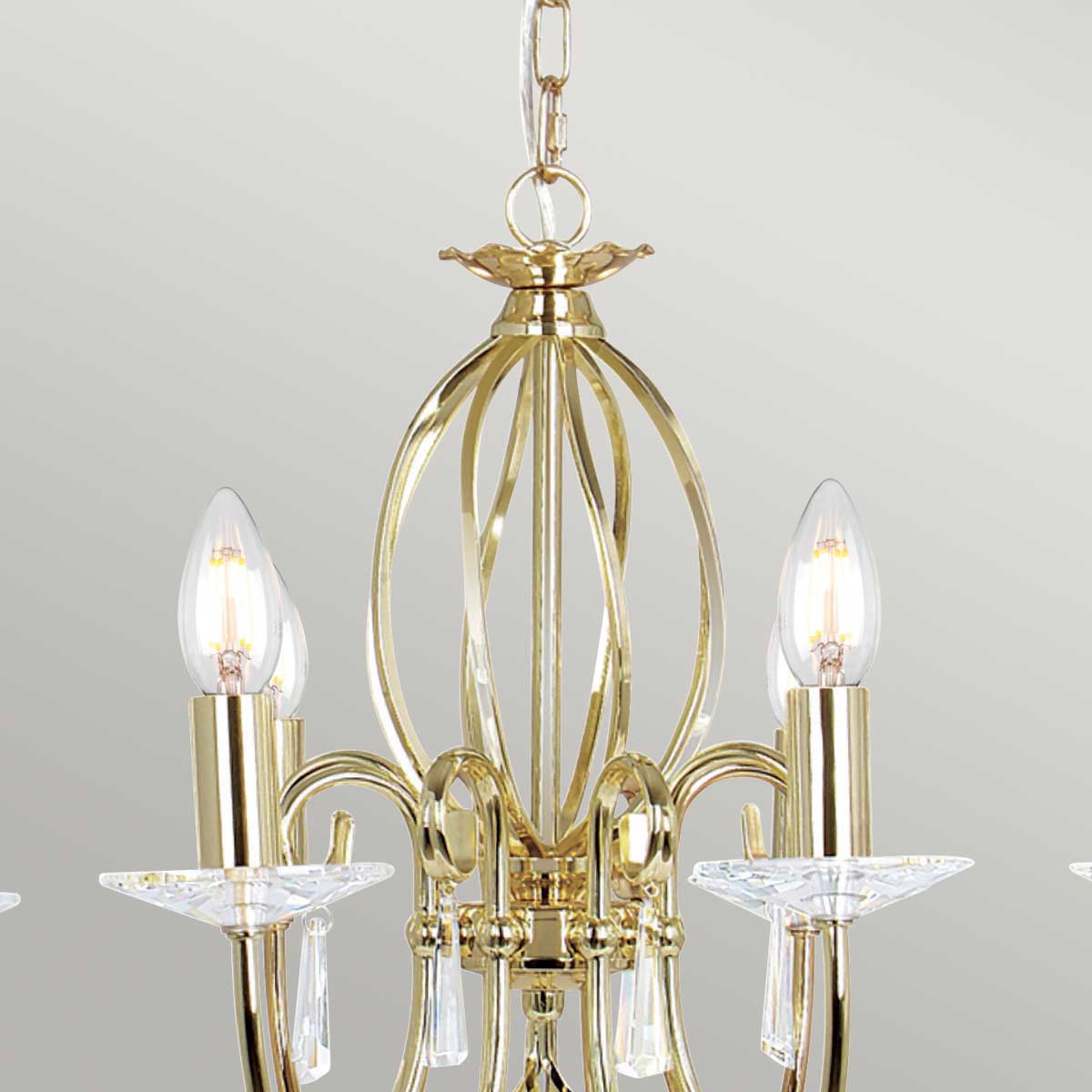Люстра Elstead Interior, Арт. AG8-POL-BRASS