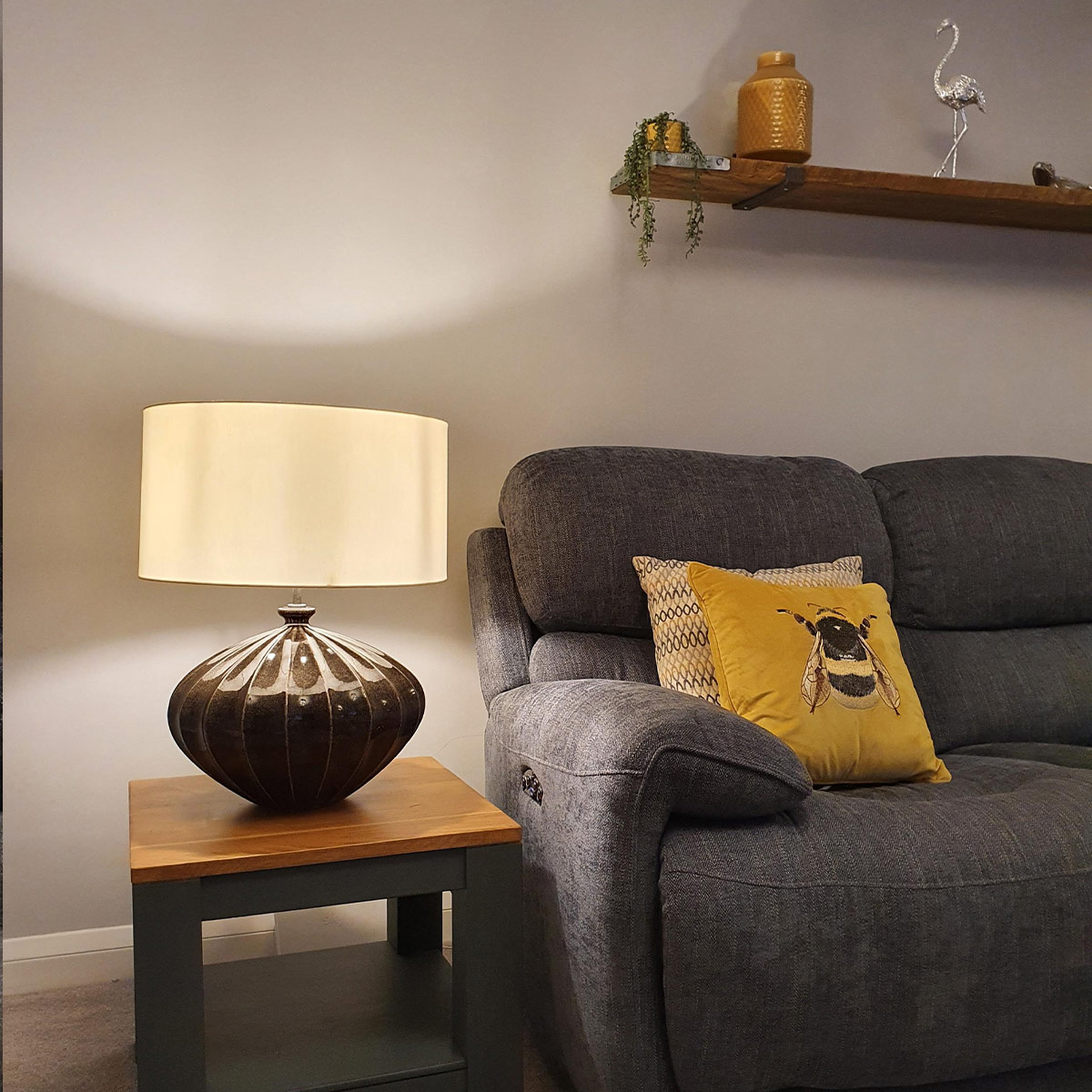 Настольная лампа Elstead Lighting, Арт. RIB-PUMPKIN-TL