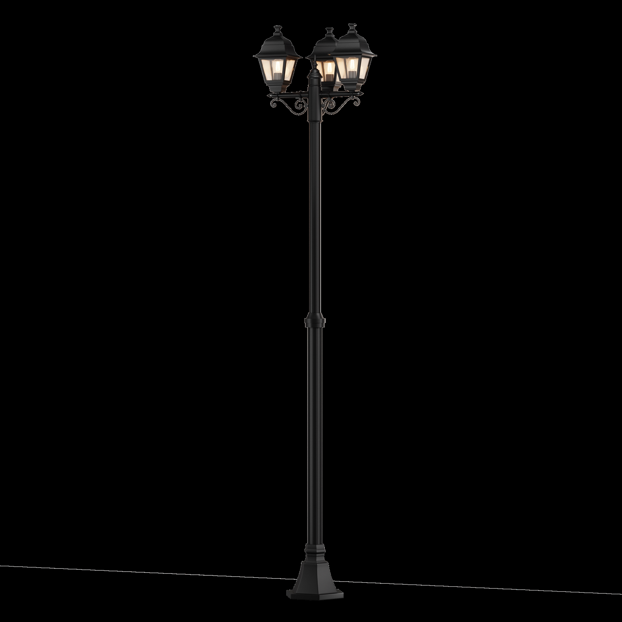 Садово-парковый светильник Outdoor O003FL-03B