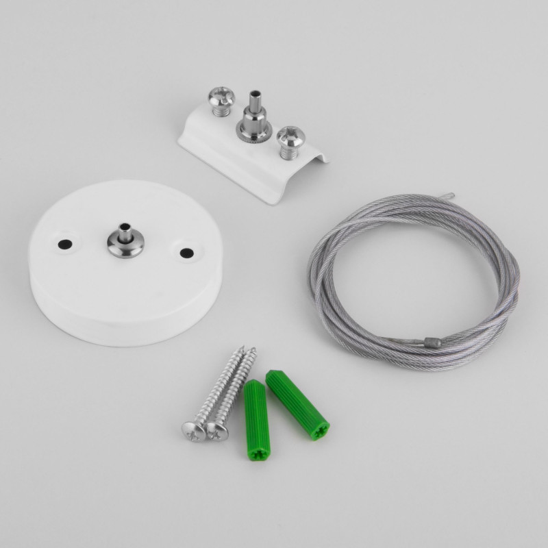 Подвесной комплект Elektrostandard TRF-1-200-WH / Набор для подвеса белый (2 м.)
