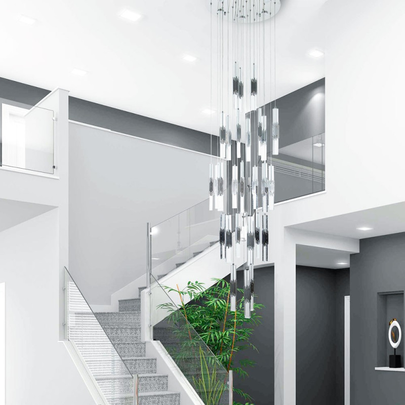 Каскадная люстра MODELUX ML.88987.28 CR