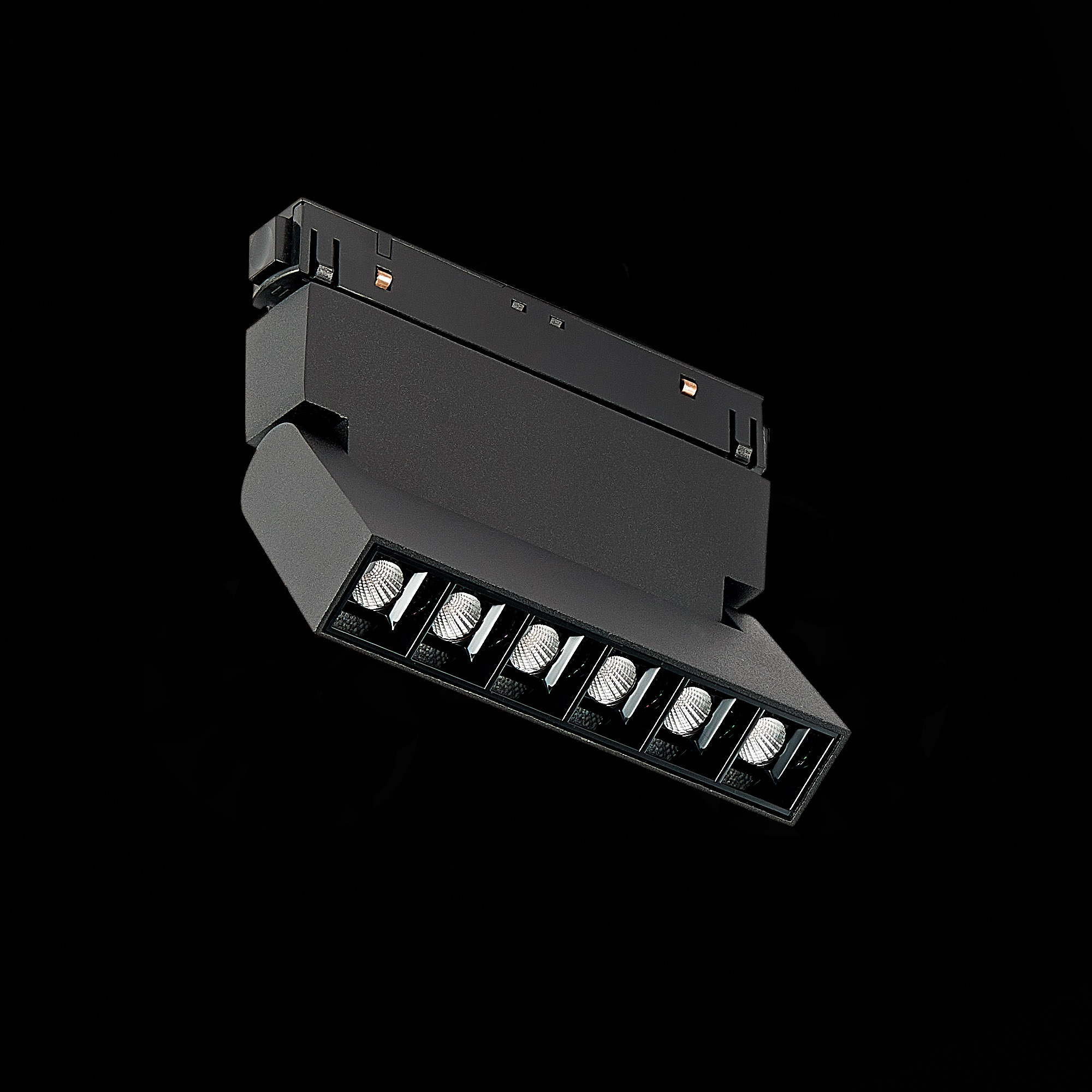 ST364.446.06 Магнитный трековый светильник Черный LED 1*6W 4000K 532Lm Ra>80 36° IP20 L120xW22xH108 SKYLINE 48