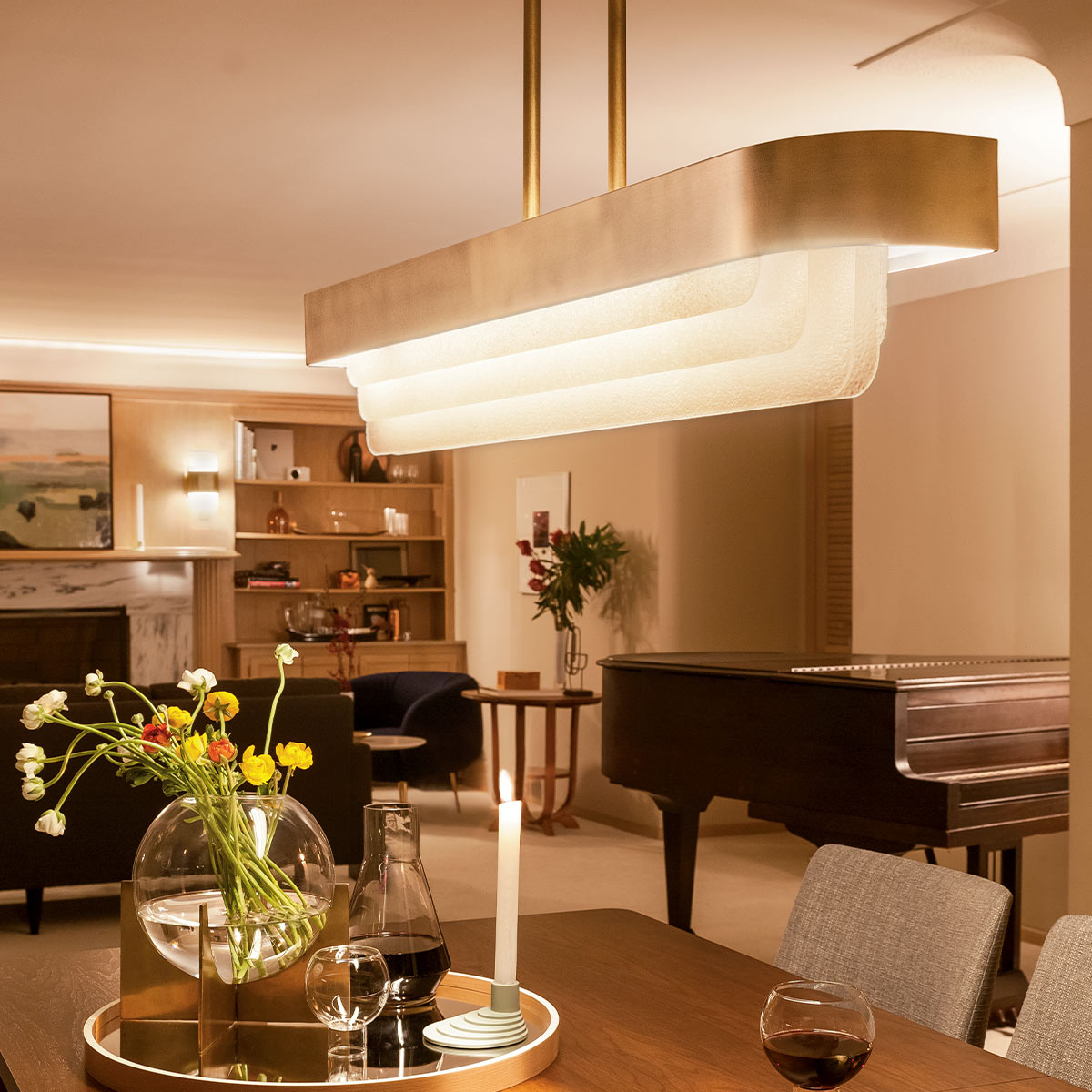Люстра Kichler, Арт. KL-SERENE-LED-LP-92-NBR