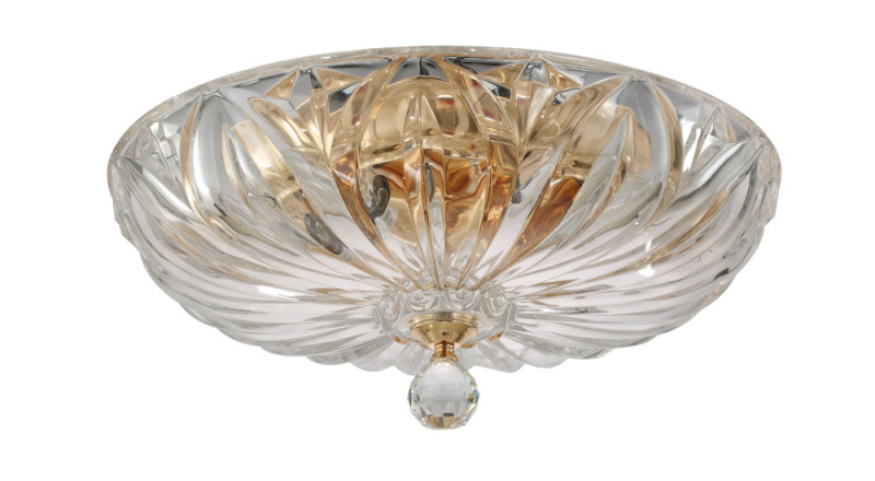 Накладной светильник Crystal Lux DENIS D400 GOLD