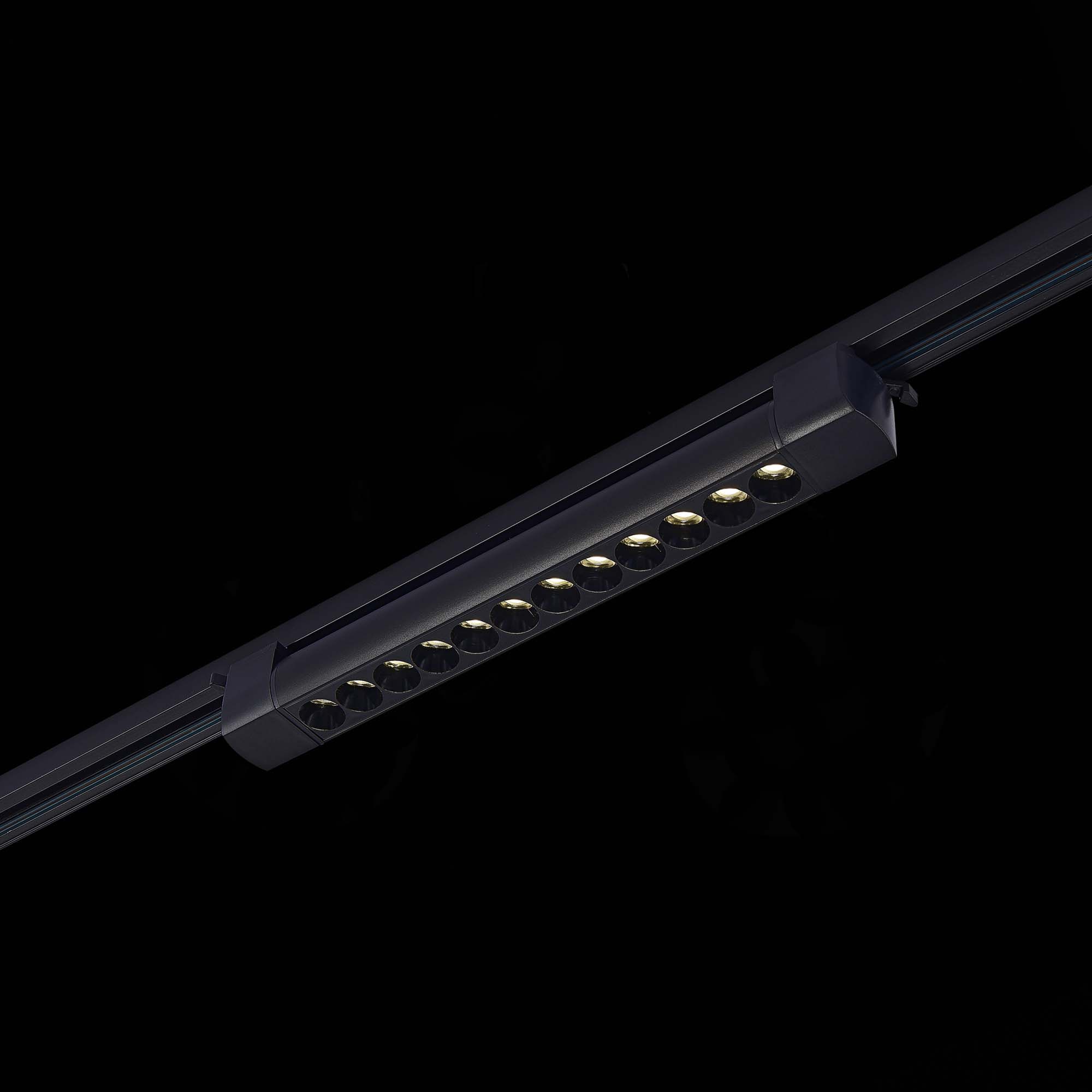 ST367.446.20 Св-к трек. Черный LED 1*20W 4000K 1 500Lm Ra>90 36° IP20 L387xW49xH54 170-240V BASE