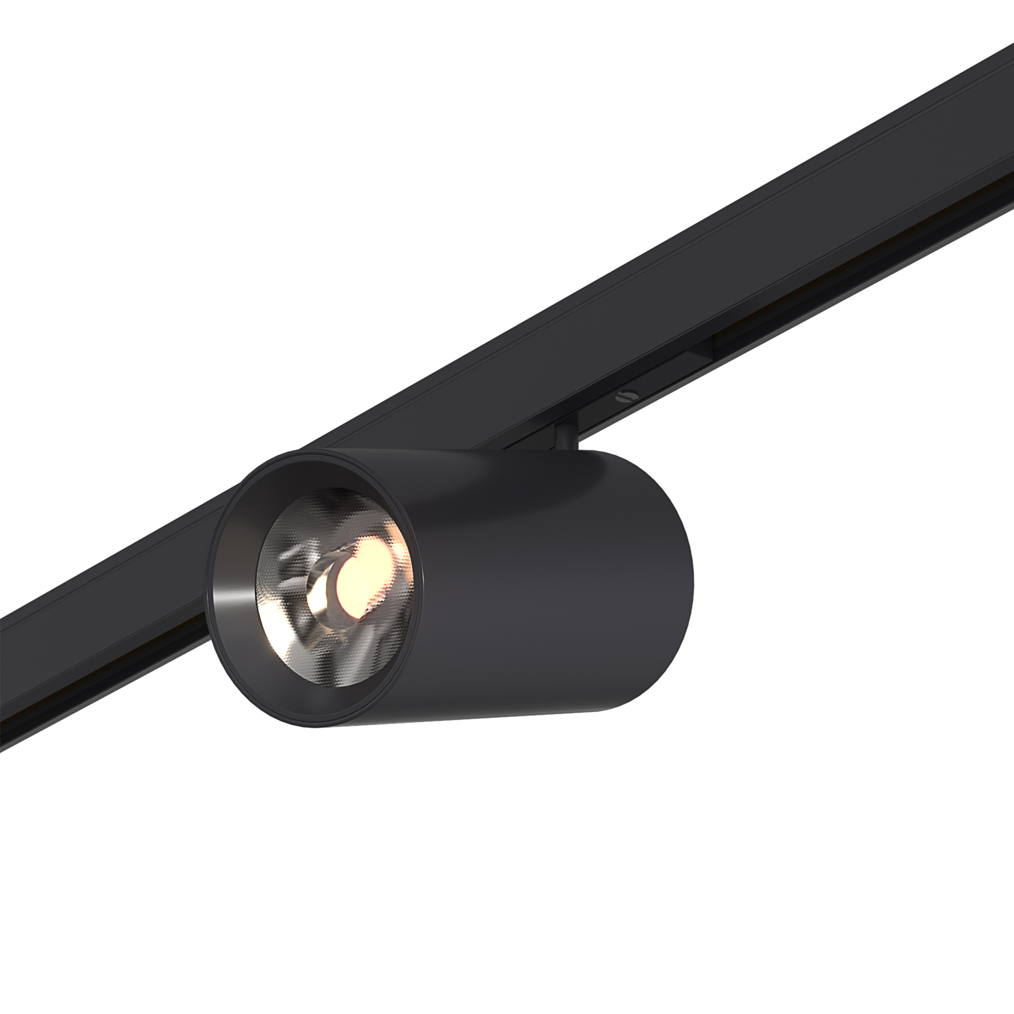 ST671.446.09 Магнитный трековый светильник Черный LED 1*9W 4000K 500Lm Ra>90 36° IP20 D45xH63 24V SUPER5