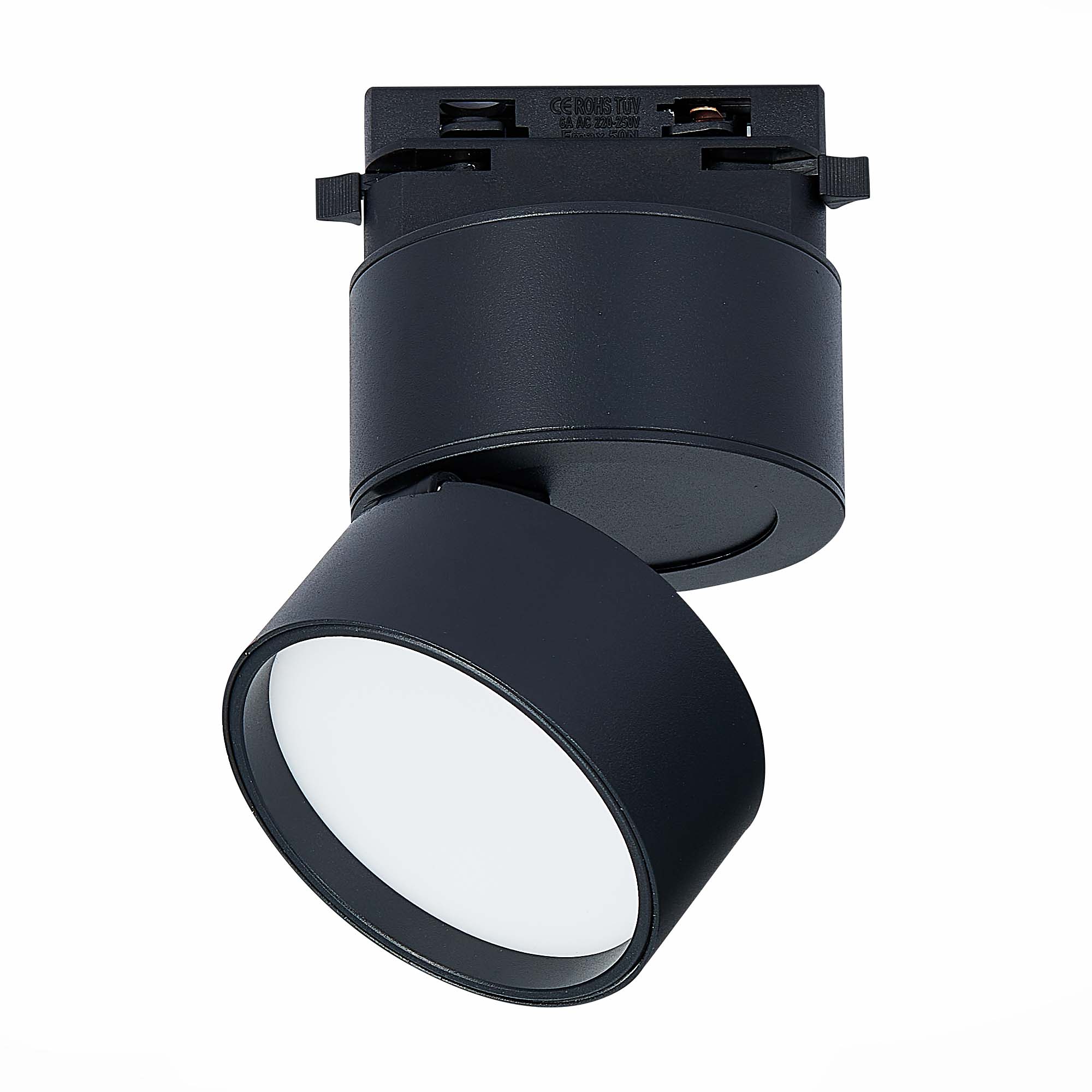 ST651.436.09 Св-к трек. Черный LED 1*9W 3000K 720Lm Ra>90 120° IP20 D85xH122 170-240VV BASE