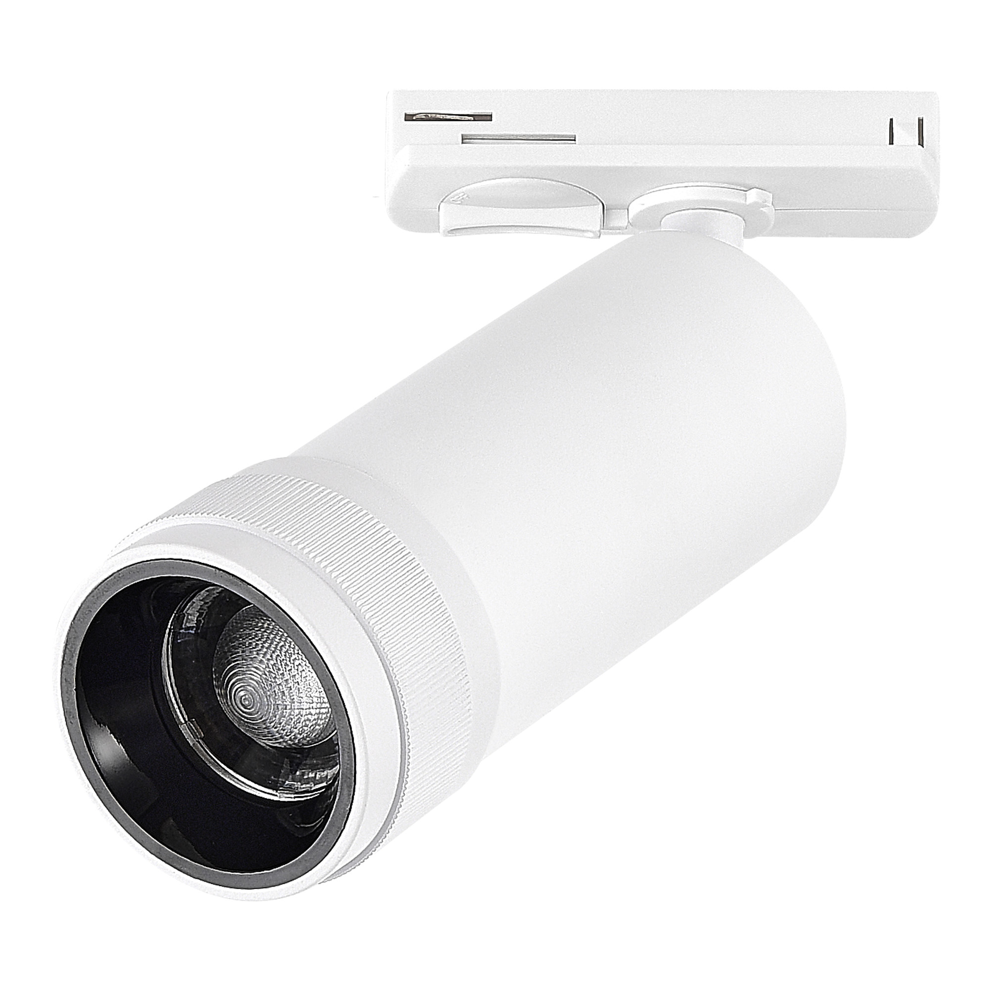 ST385.536.10 Св-к трек. Zoom Белый LED 1*10W 3000K 900Lm Ra 10-55° IP20 D55xH125 220V BASE