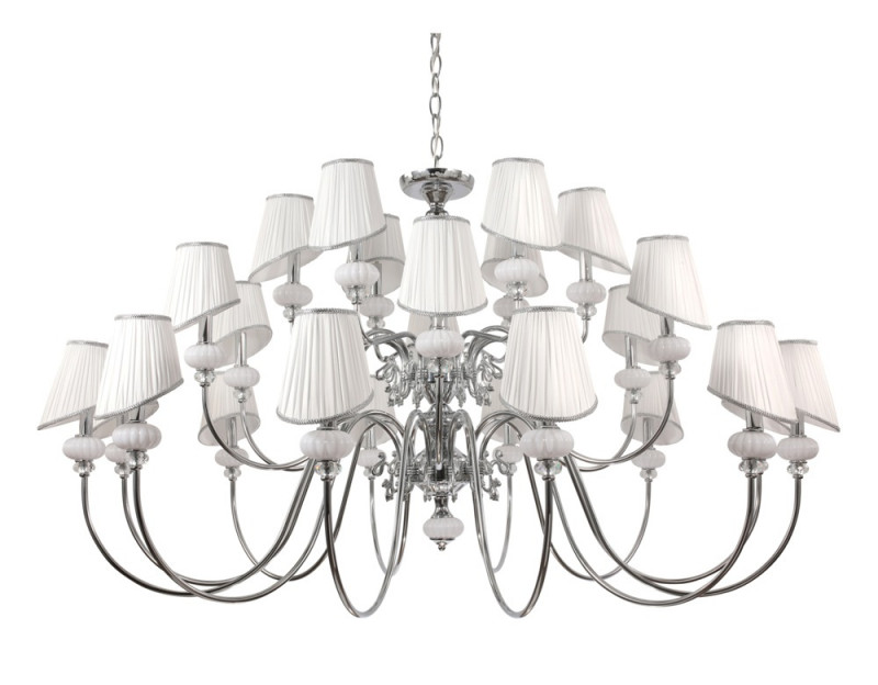 Подвесная люстра Crystal Lux ALMA WHITE SP-PL12+6+6