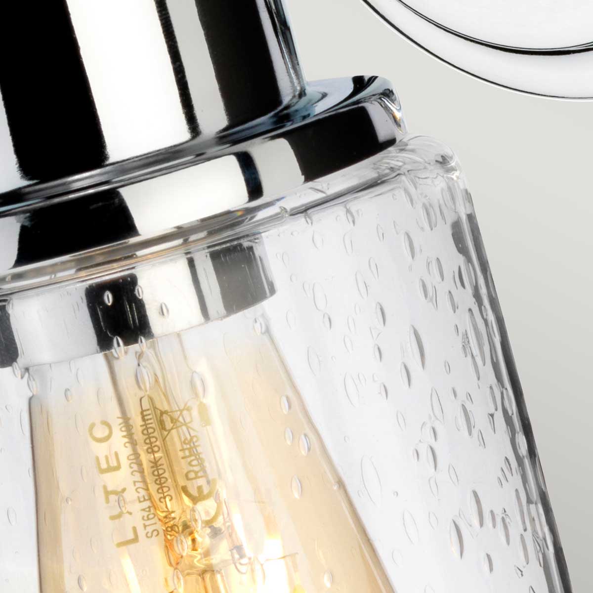 Бра Elstead Lighting, Арт. BATH-MORVAH1-PC