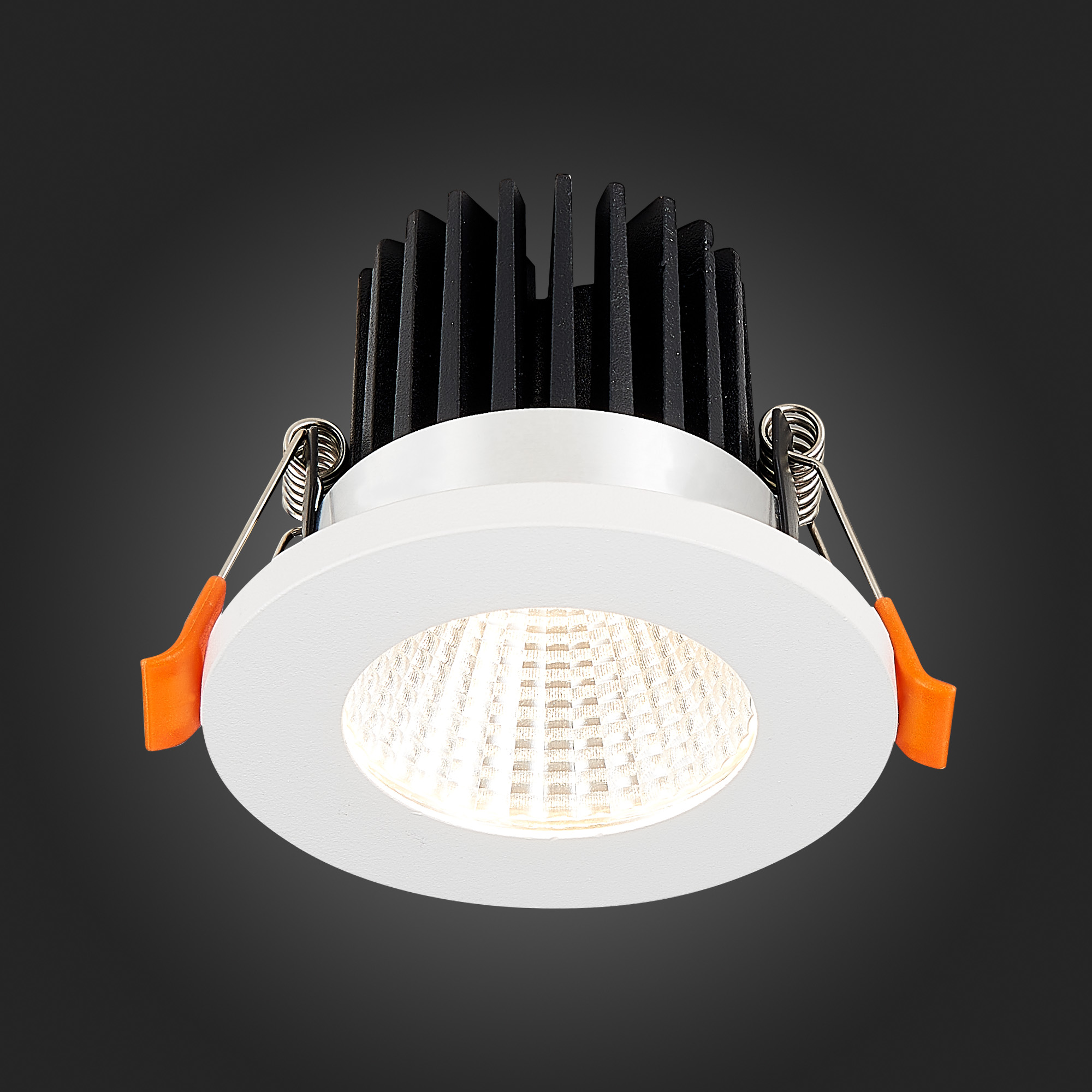 ST704.548.10 Св-к встр. Белый LED 1*10W 4000K 900Lm Ra>90 38° IP20 D80xH60 170-240V Встраиваемые светильники
