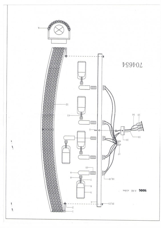 Бра Lightstar 704654