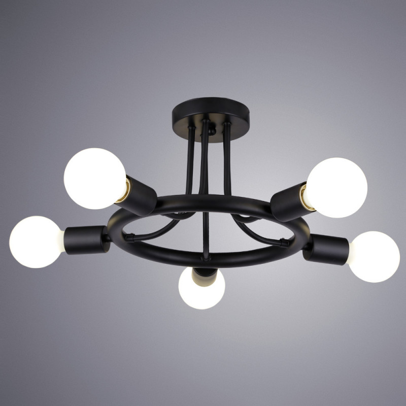 Накладной светильник ARTE Lamp A6063PL-5BK