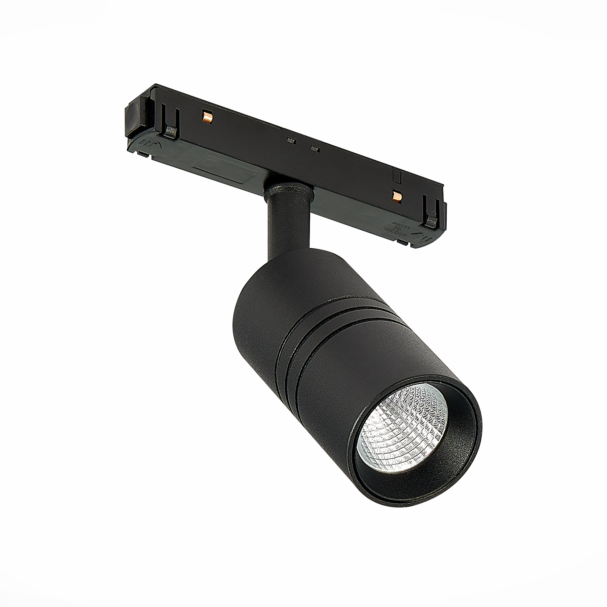 ST365.446.07 Магнитный трековый светильник Черный LED 1*7W 4000K 595Lm Ra>90 36° IP20 D44xH90 48V SKYLINE 48