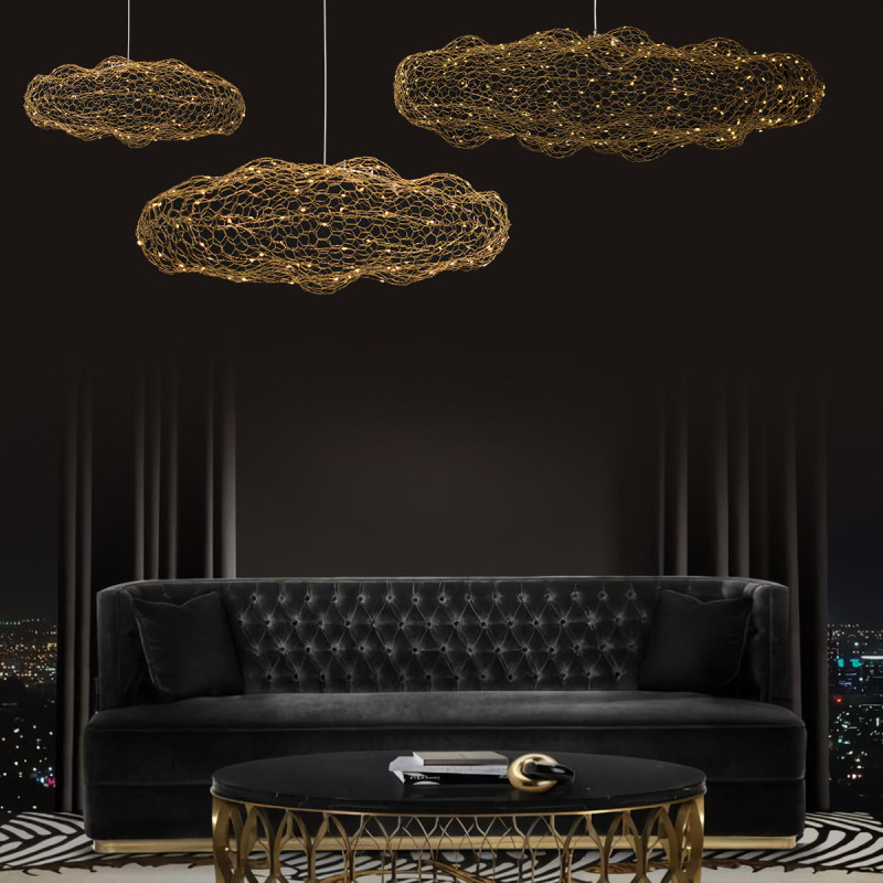 Подвесной светильник LOFT IT 10247/1500 Gold