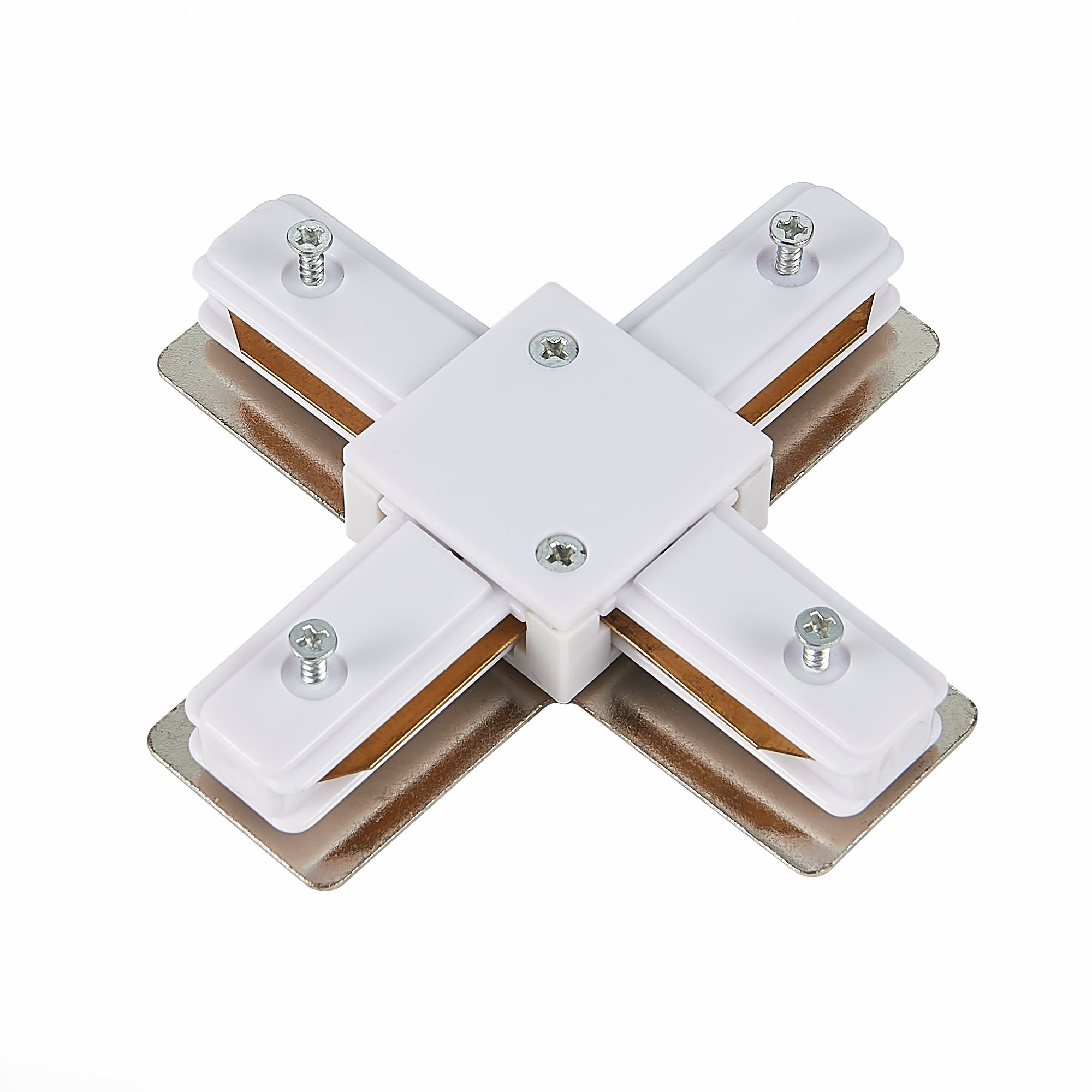 ST002.549.00 Коннектор X-образный ST-Luce Белый BASE